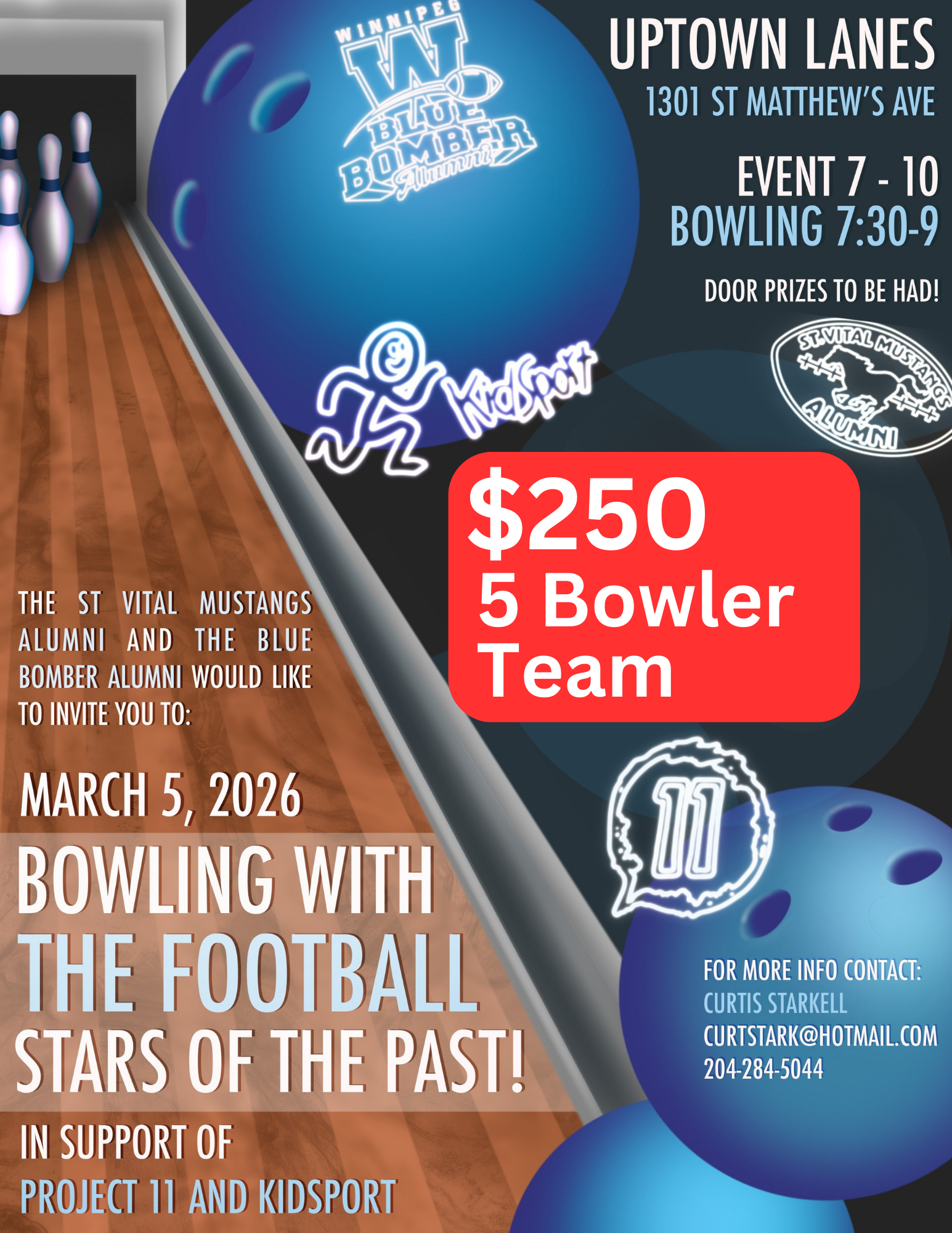 Bowling Ticket - Team