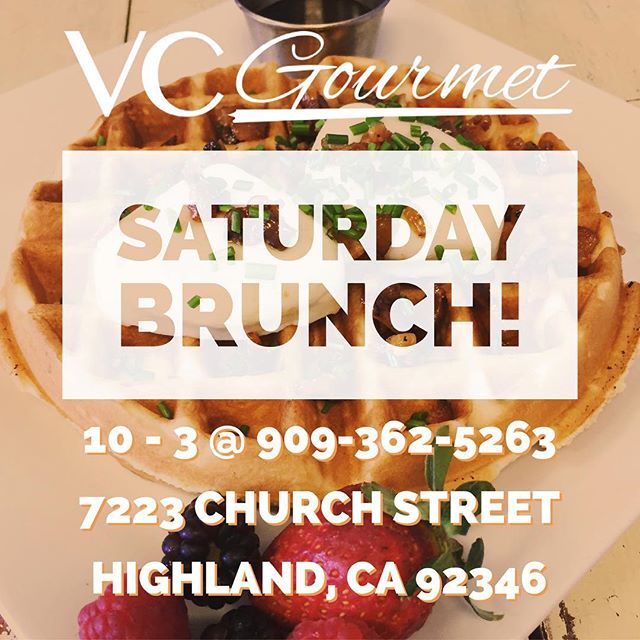Who’s ready for Saturday BRUNCH?? #vcgourmet #instagood #inlandempire #easthighland #redlands #highlandca #iefoodie #inlandempireexplorer #forkreport #chefmode #ForTheChefs #chefsofinstagram #chefsoninstagram #LAchefs #lafoodies #cheflife #eaterla #latimesfood #zagat #EatMunchies #spoonfeed #foodbeast #thisisinsider #insiderfood #eatfamous #buzzfeast #visitcalifornia #mychefstable
