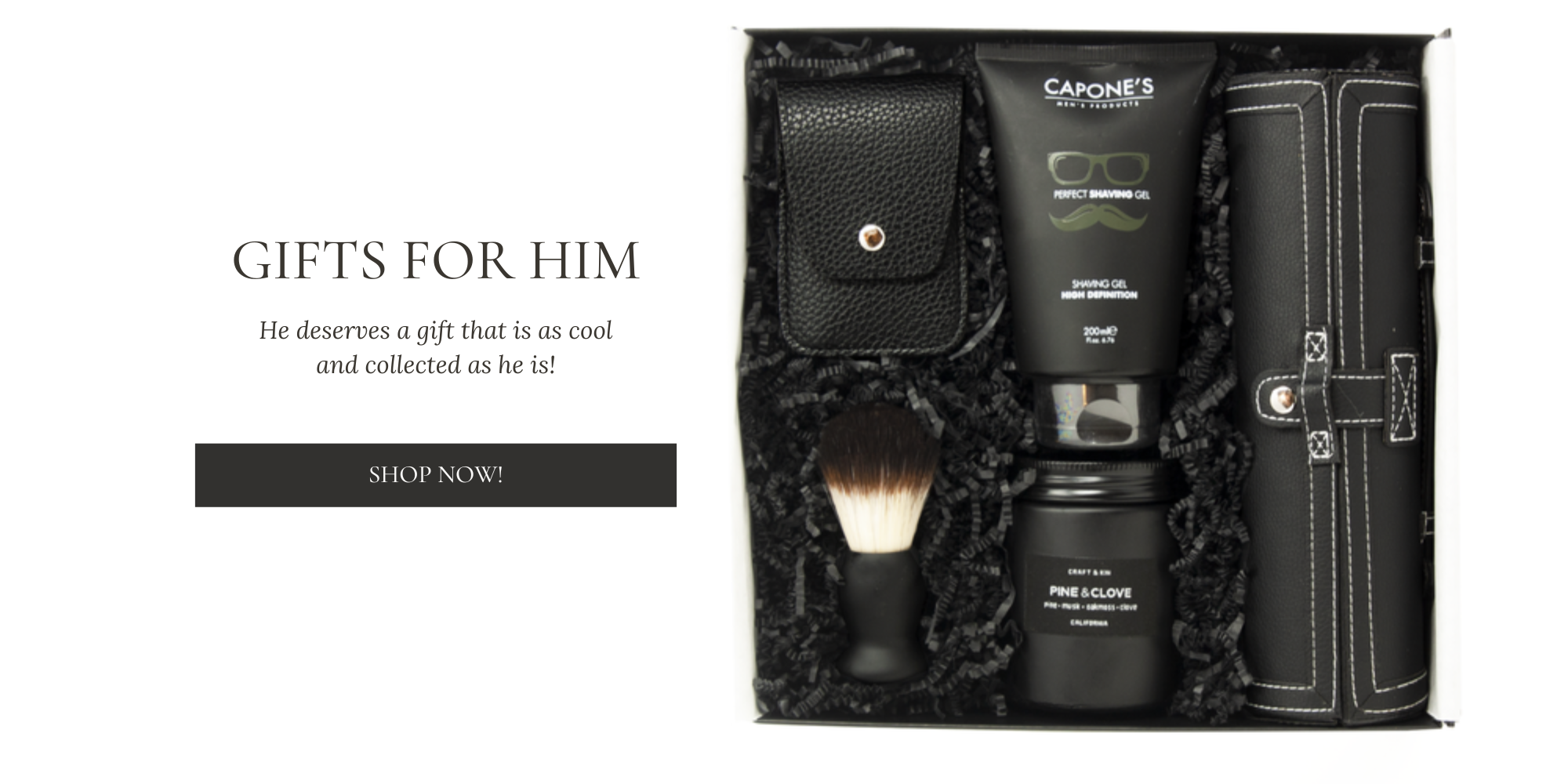 Curated Gift Boxes For Him The Modern Man: Rugged Or Refined | MerakiGold