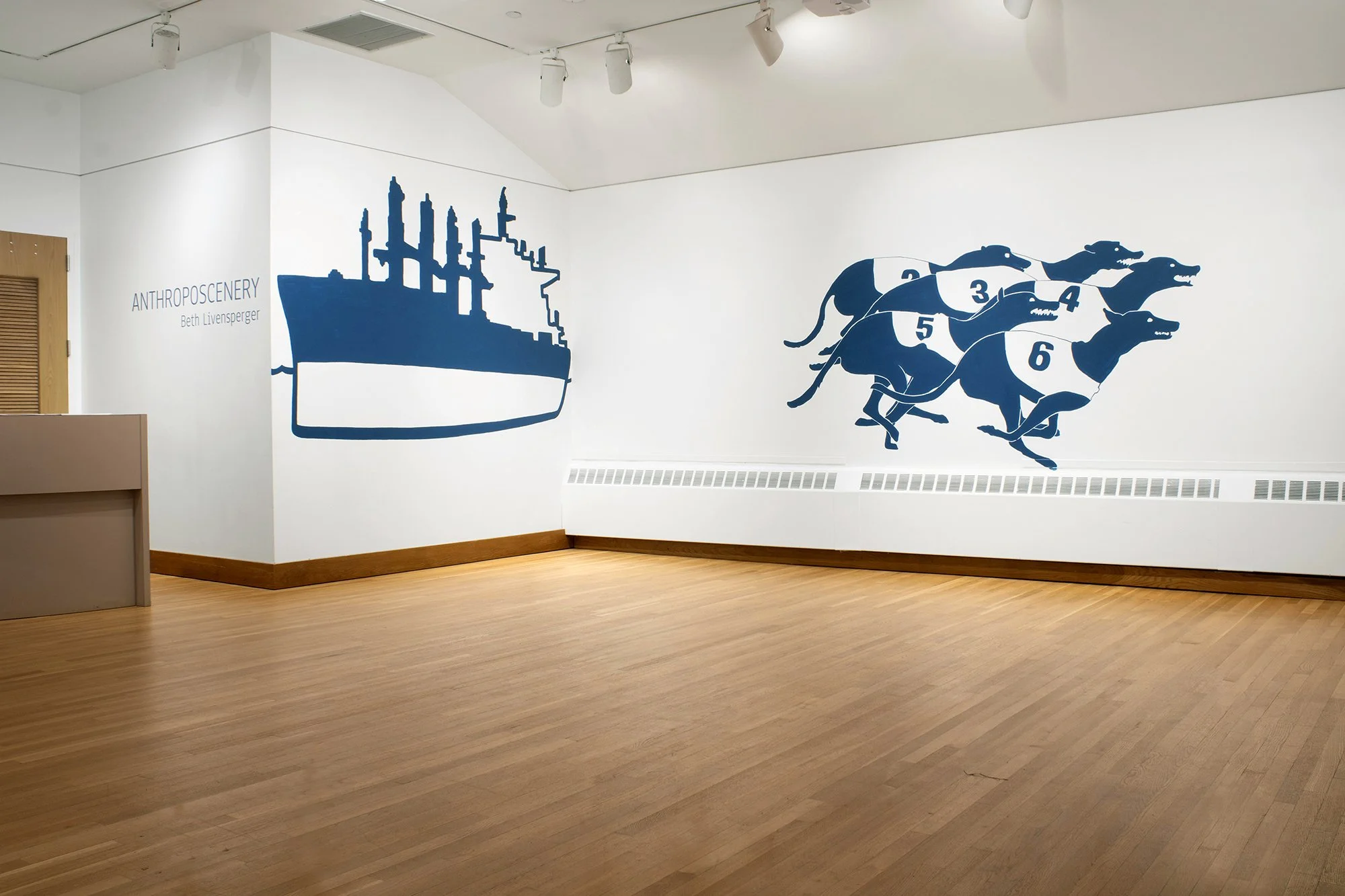 Anthroposcenery, installation view