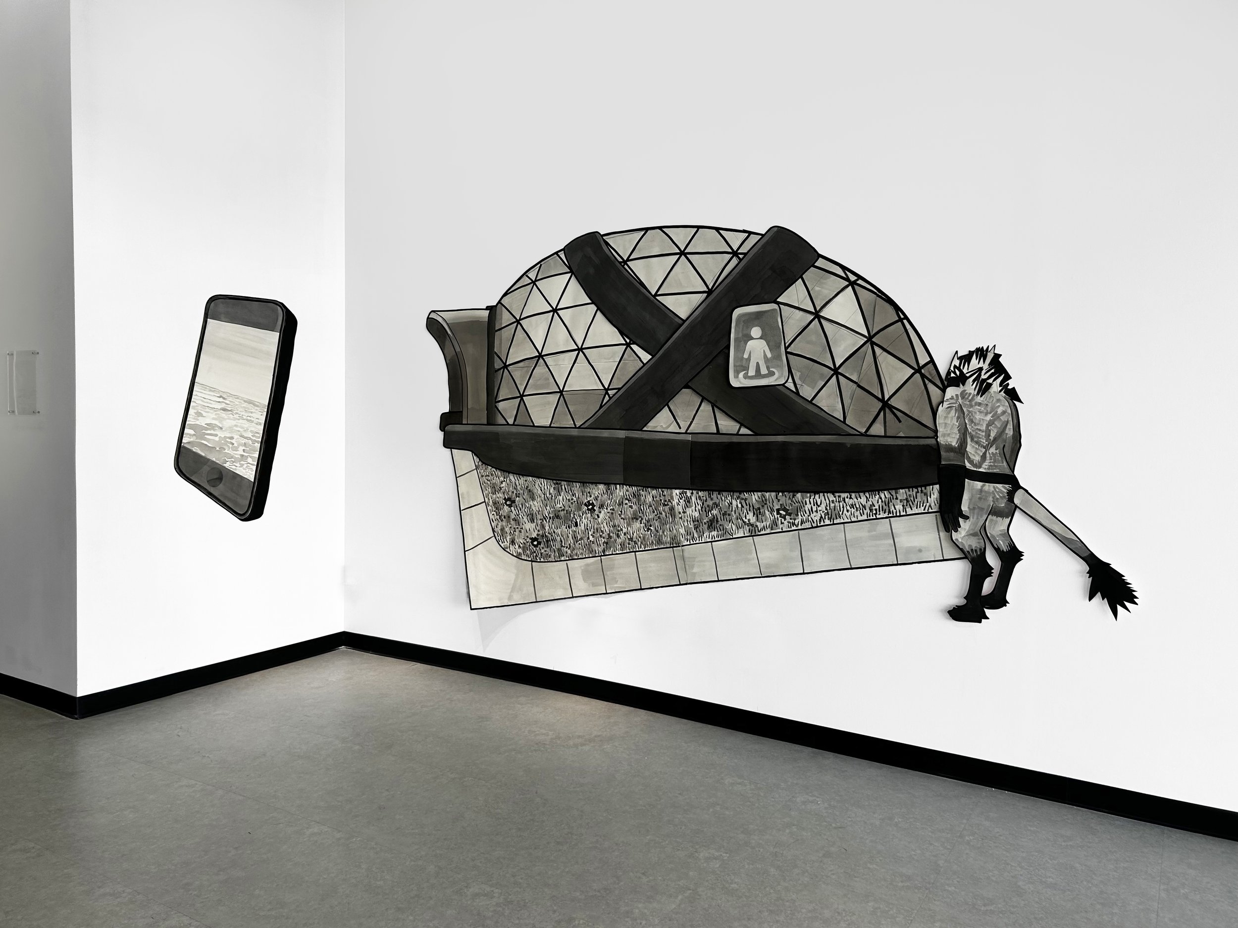 All My Mansions installation view