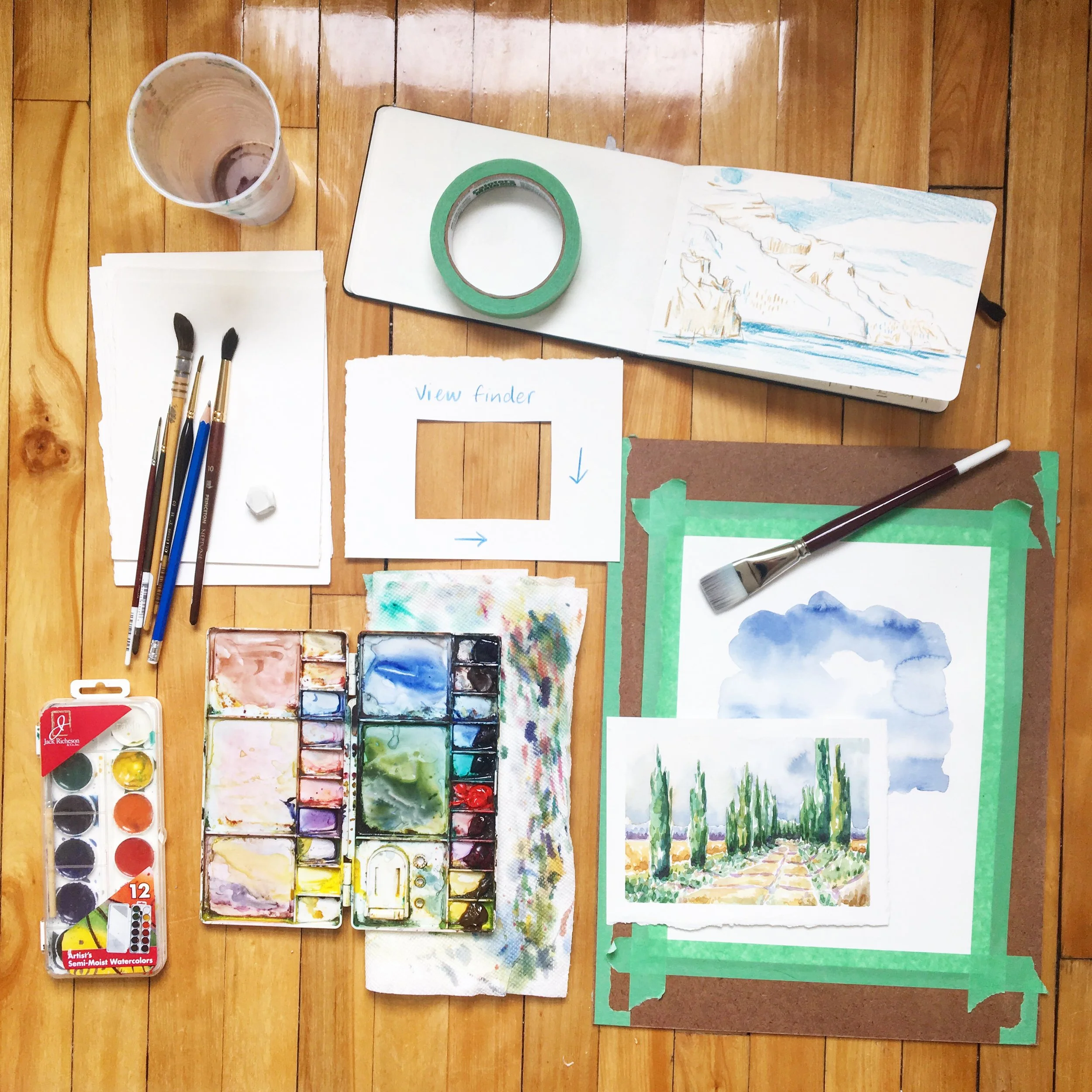 En Plein Air - Painting Checklist 