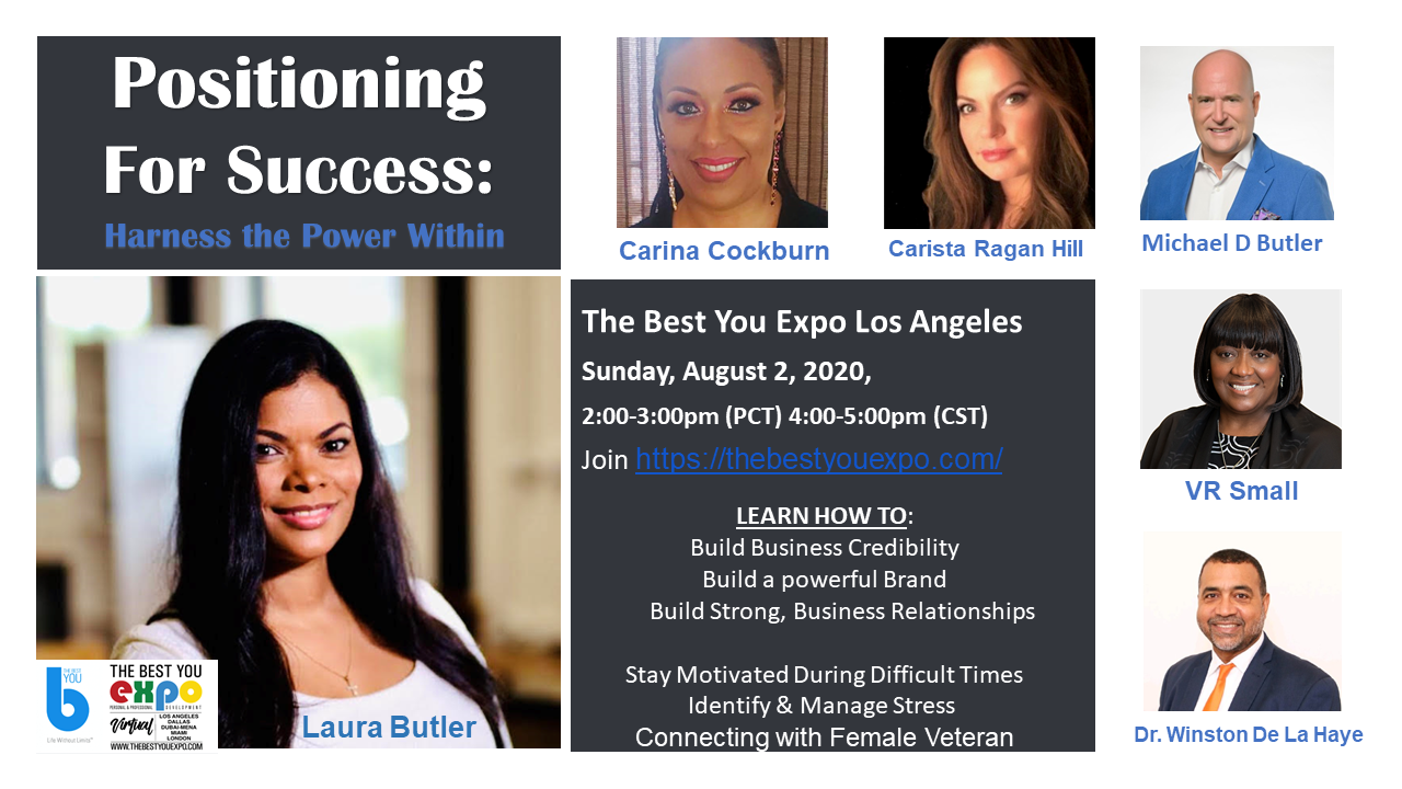 The Best You Expo - Zoom Video - Positioning for Success: Harness the Power Within