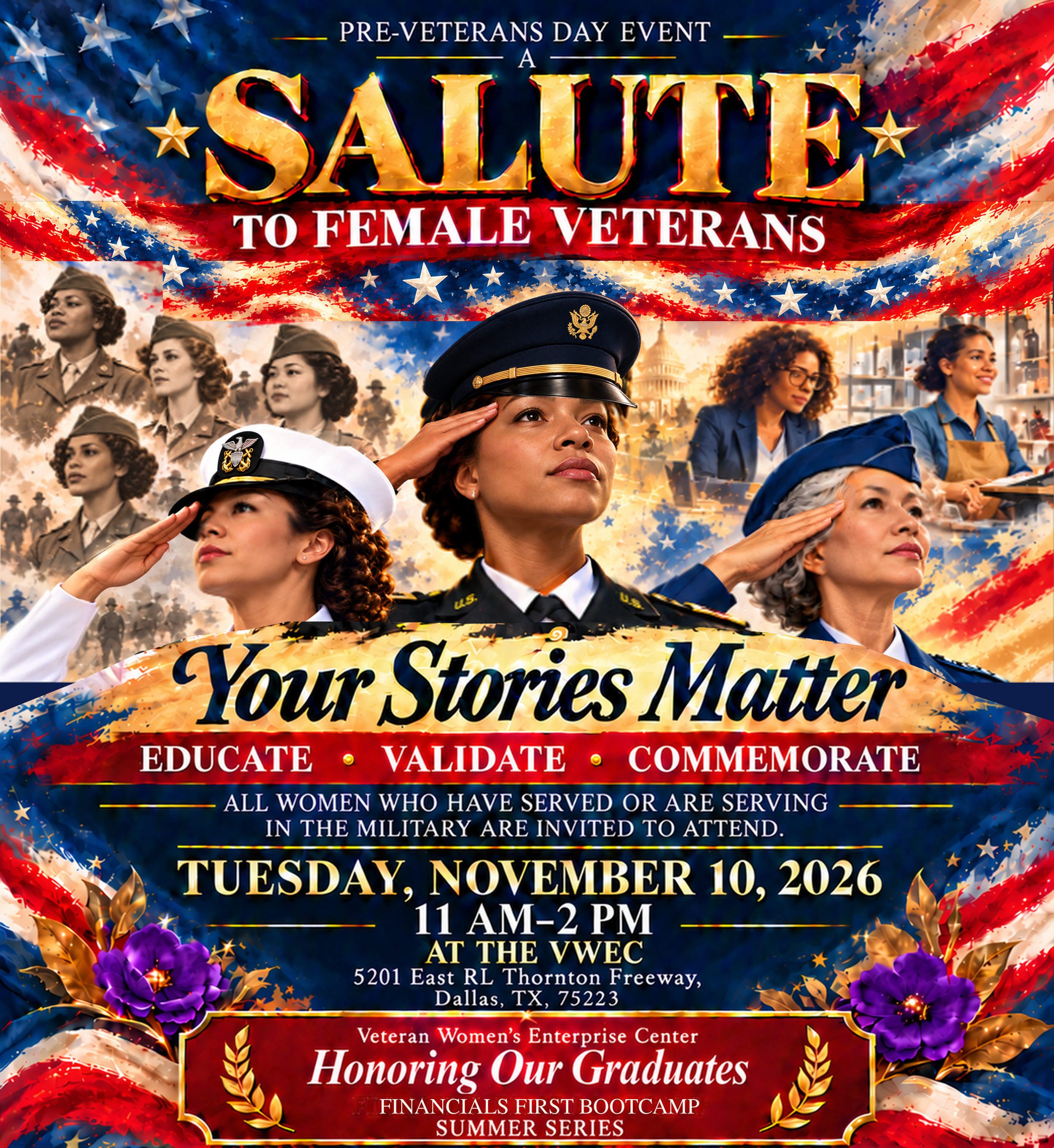 A Salute to Female Veterans: Your Stories Matter