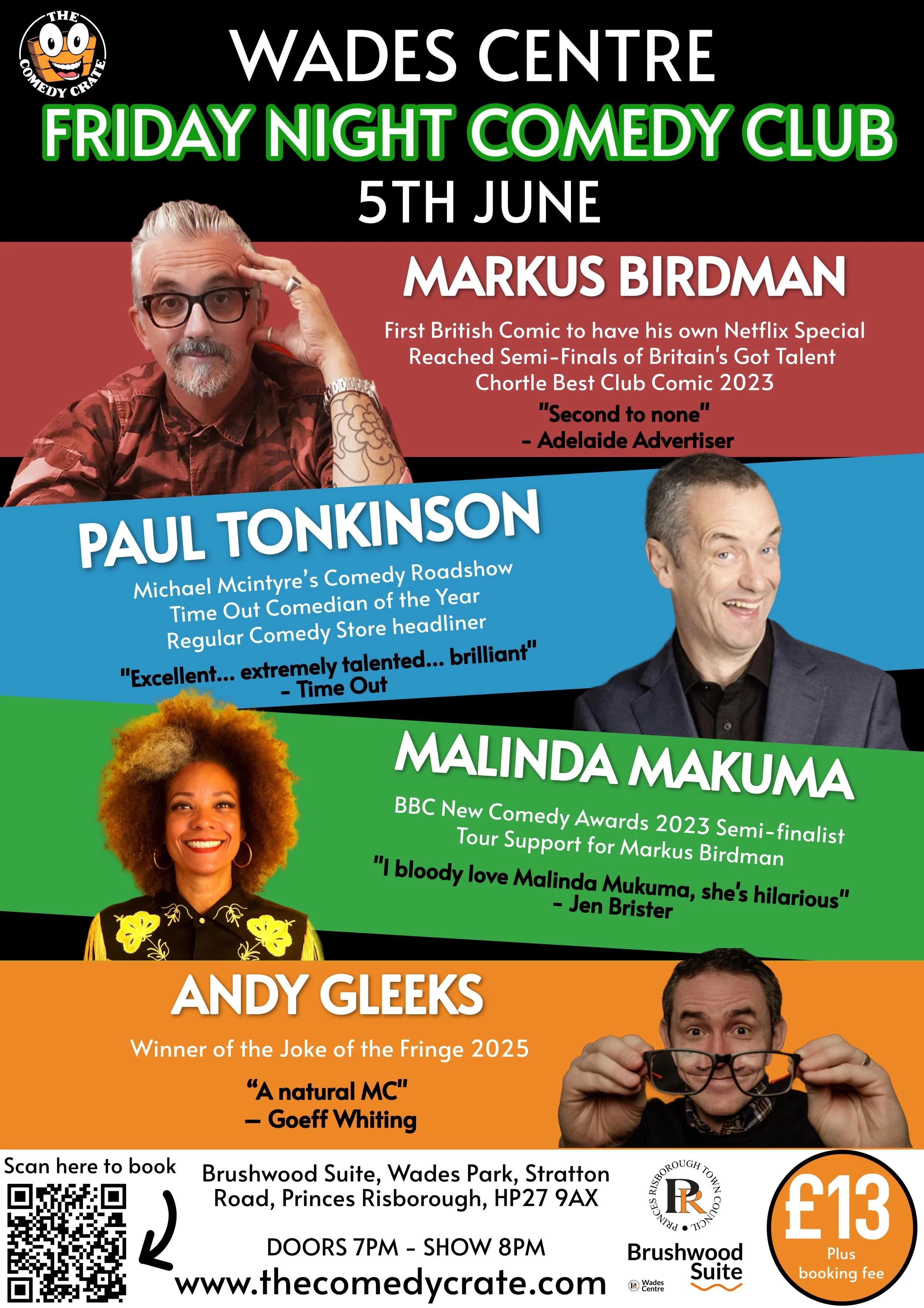 Wades Centre - 5th June