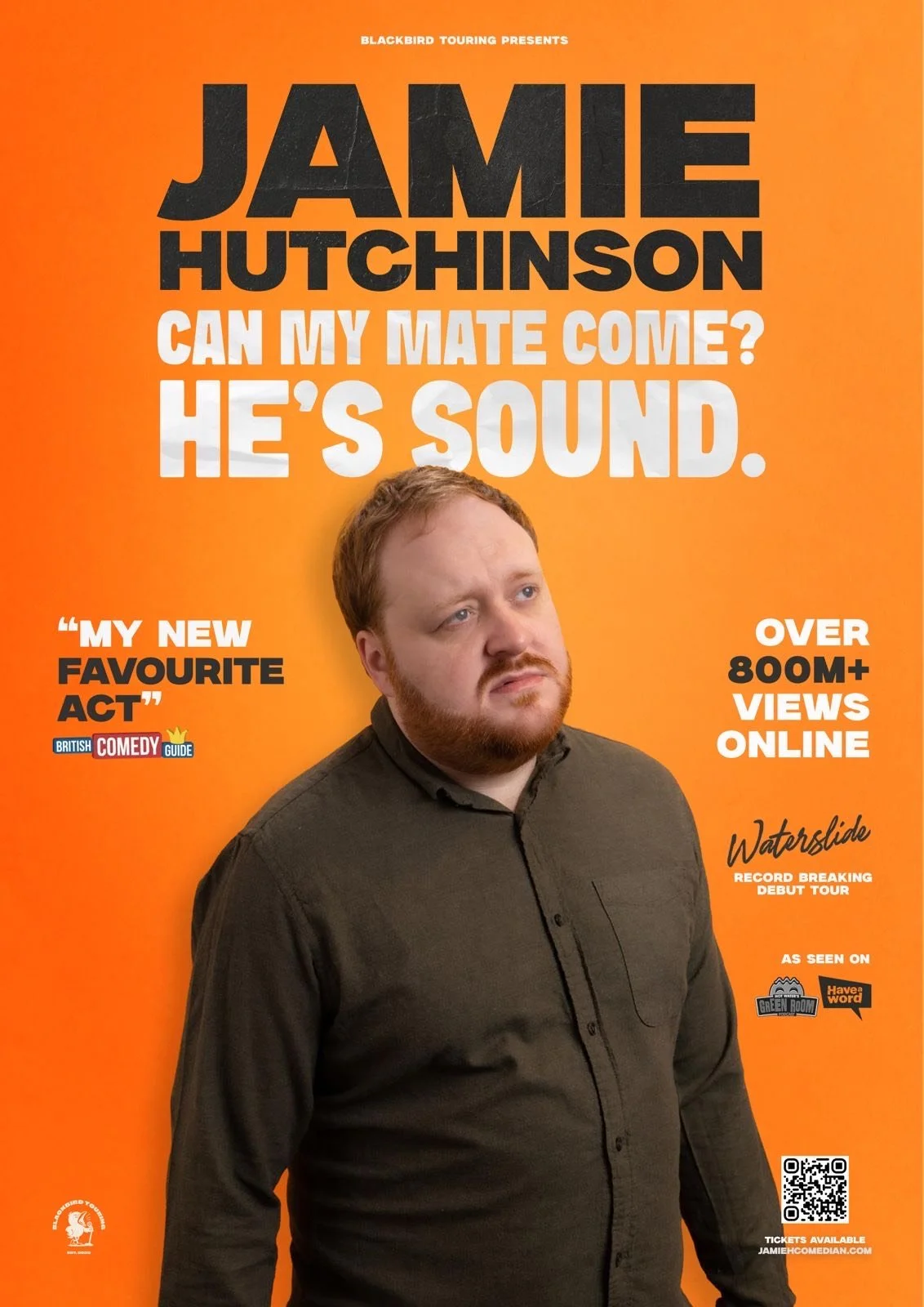 JAMIE HUTCHINSON: CAN MY MATE COME? HE’S SOUND. 26th February - The Picturedrome