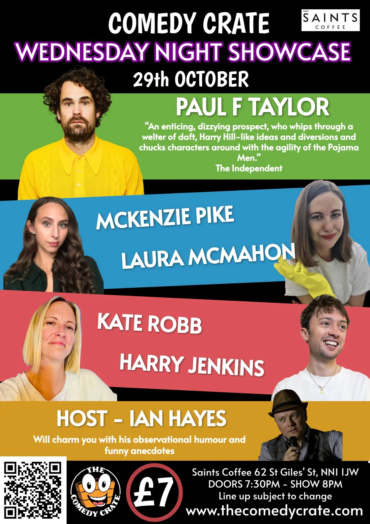 Saints Coffee - October 29th