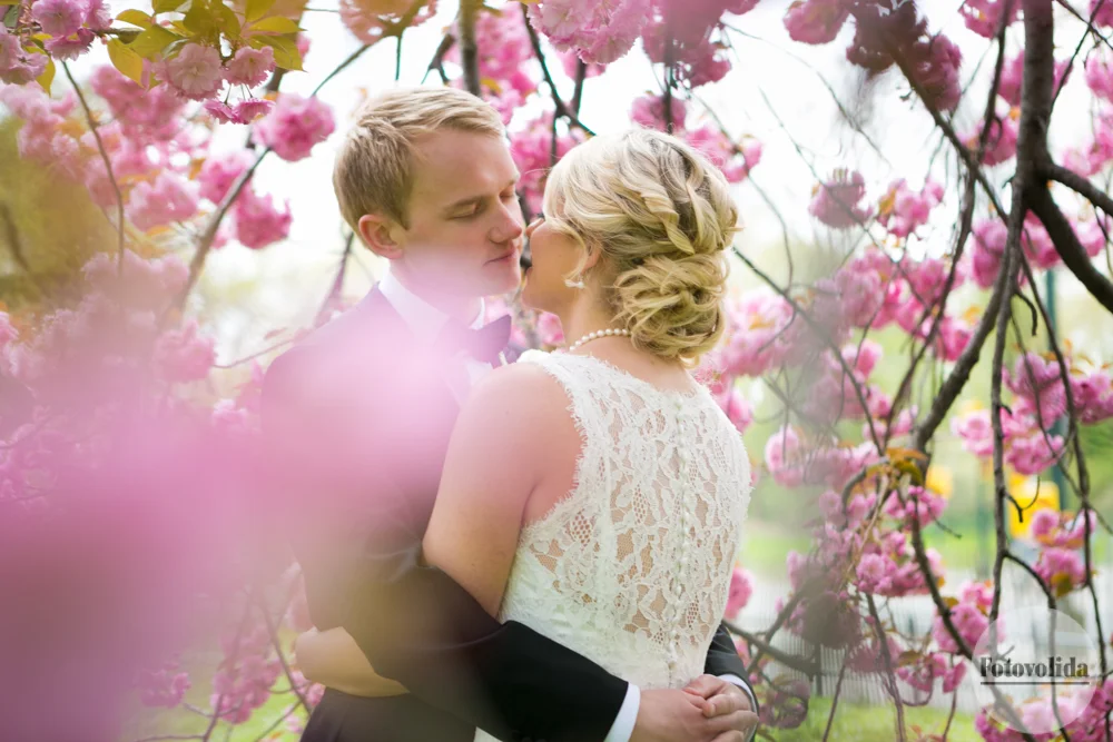 Highlights from a gorgeous Spring wedding in Central Park with Cherry Blossoms