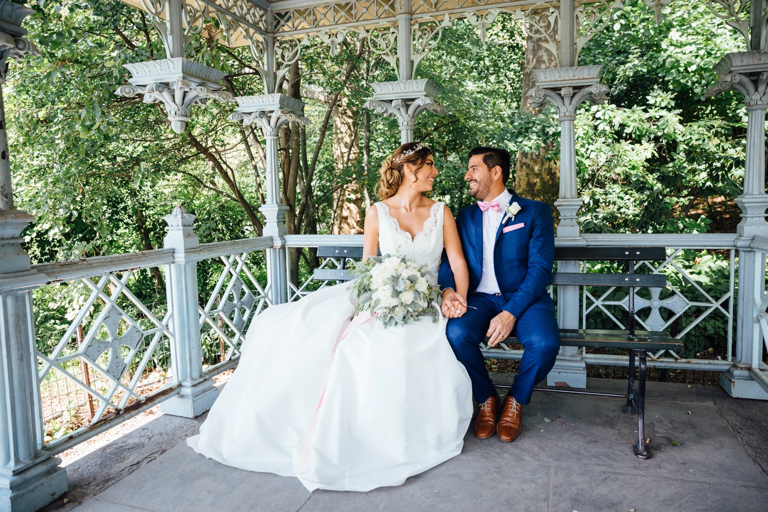 Ladies Pavilion wedding in Central Park