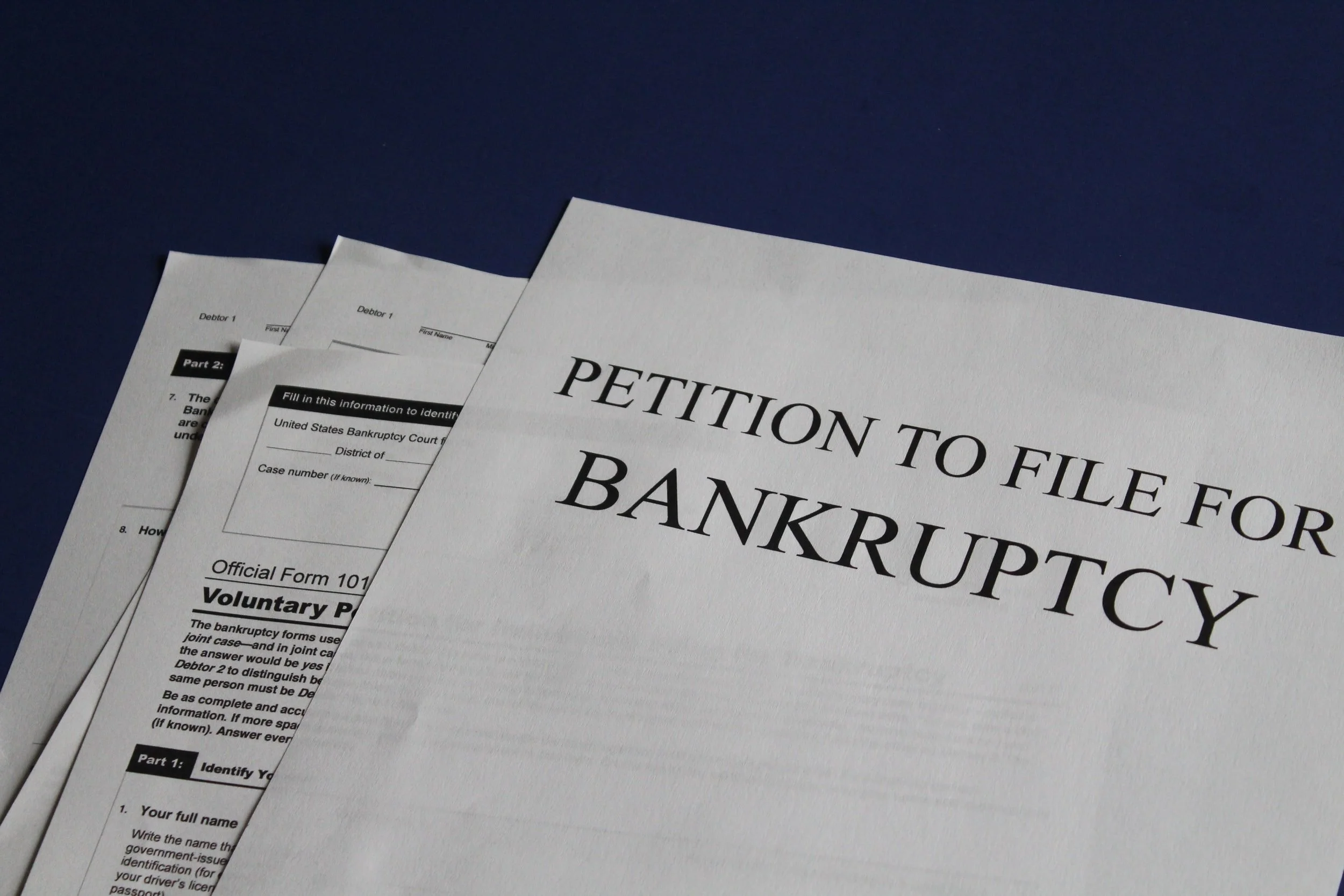 Is it too late for you to file bankruptcy?