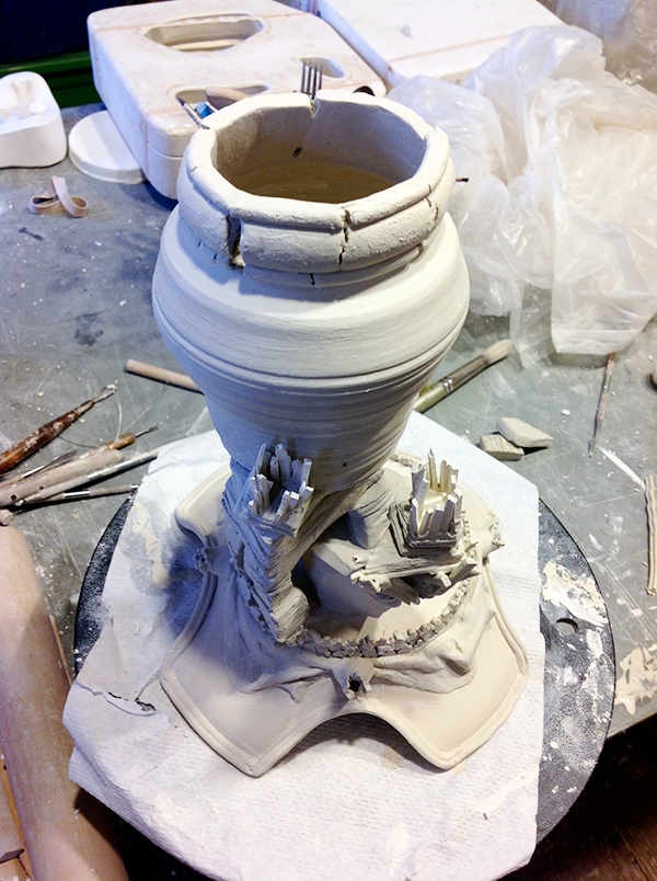 3. In progress in the Studio