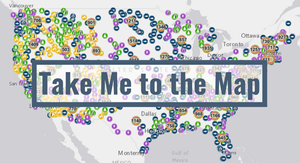 Map of LWCF — The Land and Water Conservation Fund