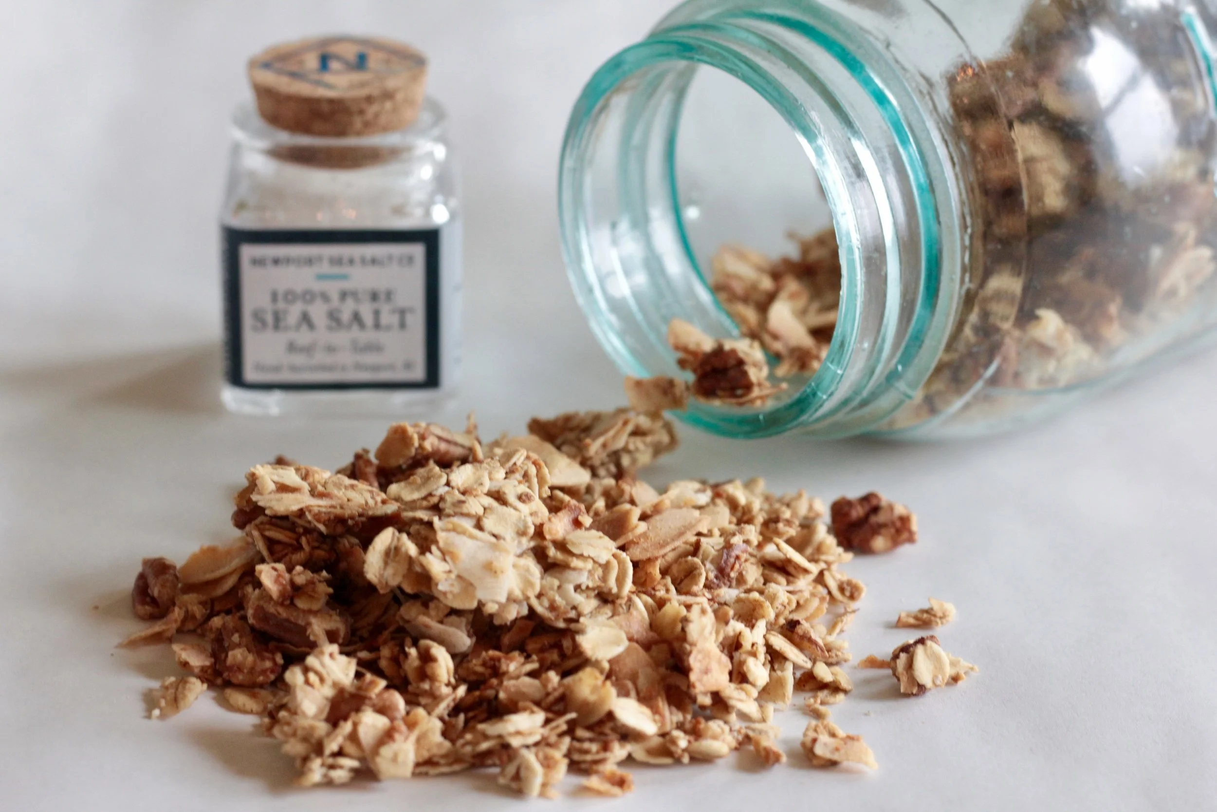 Start Your Day with Homemade Granola and a Sprinkle of Sea Salt