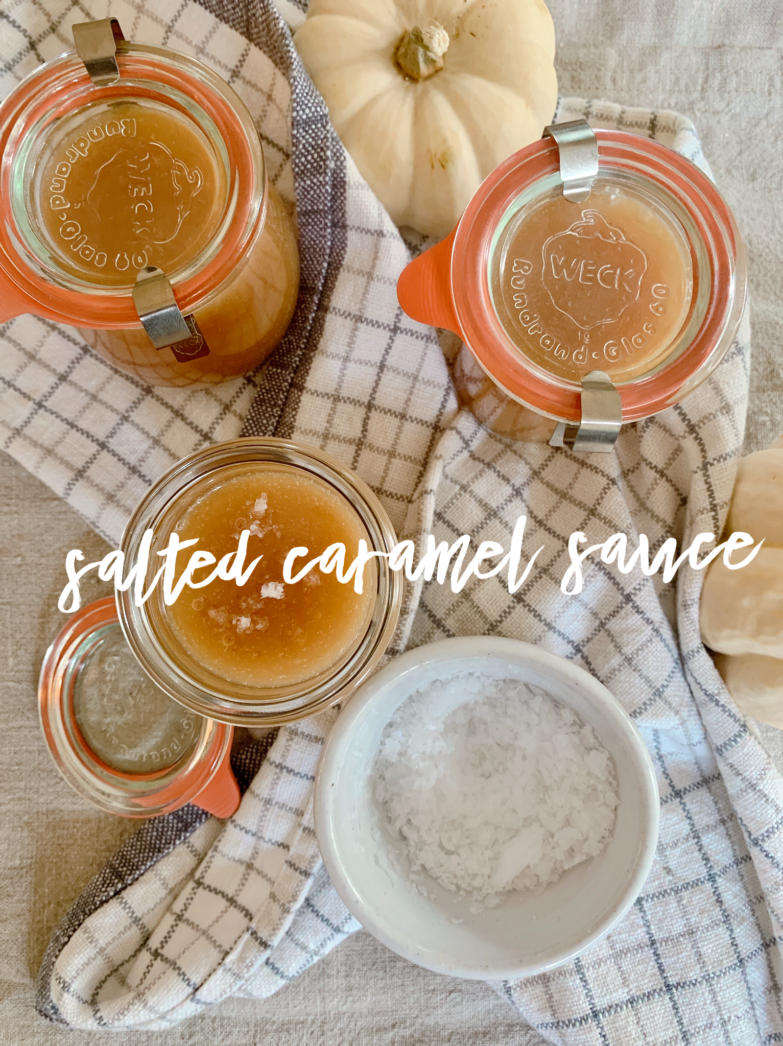 Salted Caramel Sauce and a Story....