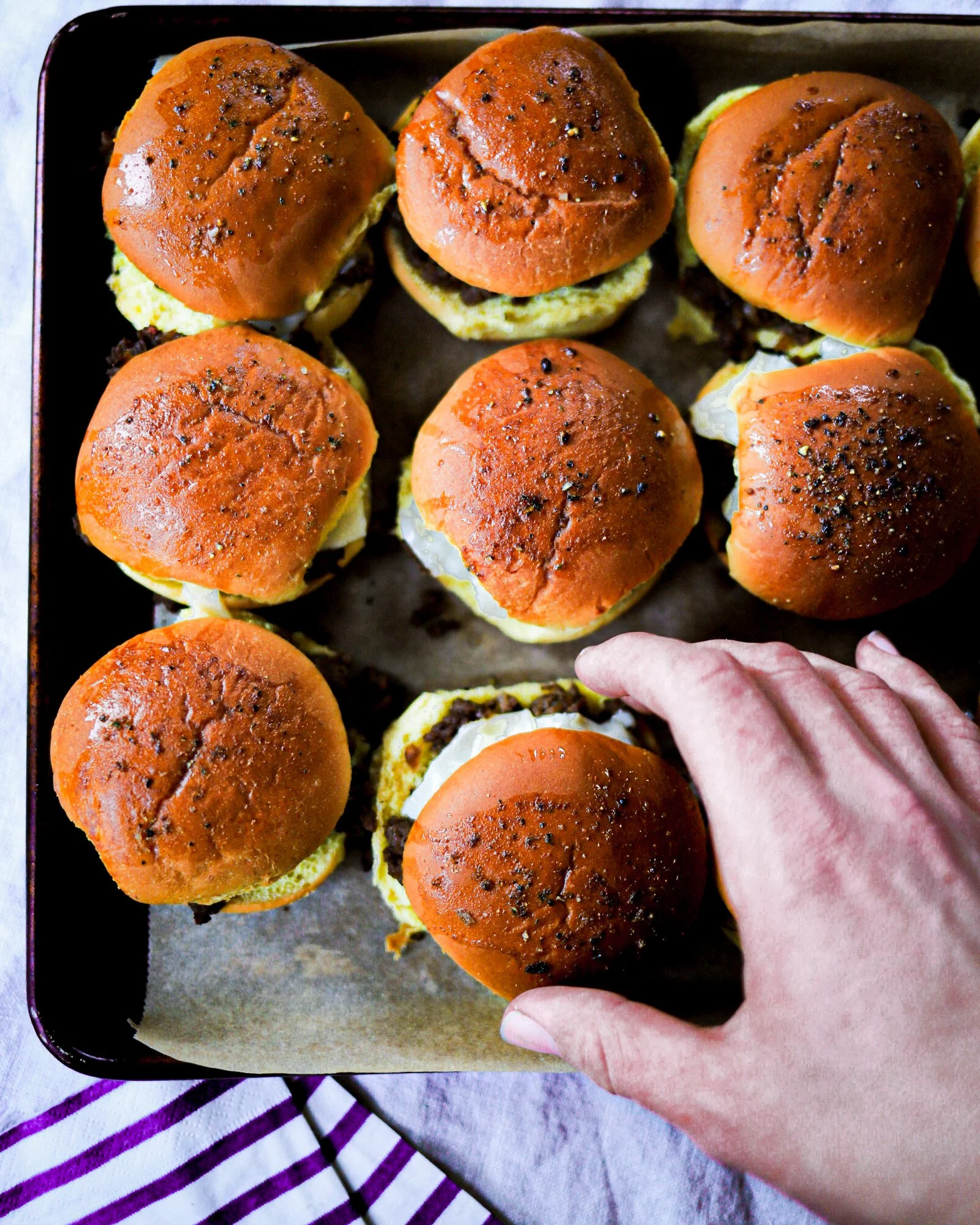 Super Bowl Sliders - the Perfect Game Day Snack!