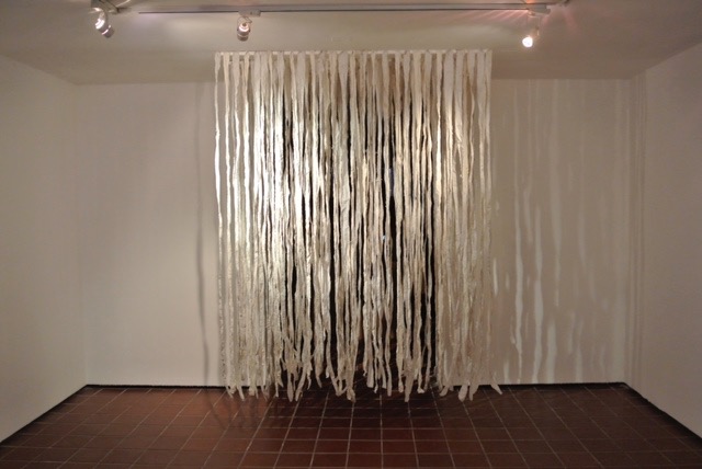  Steel, Fabric, Plaster  144"x78" 