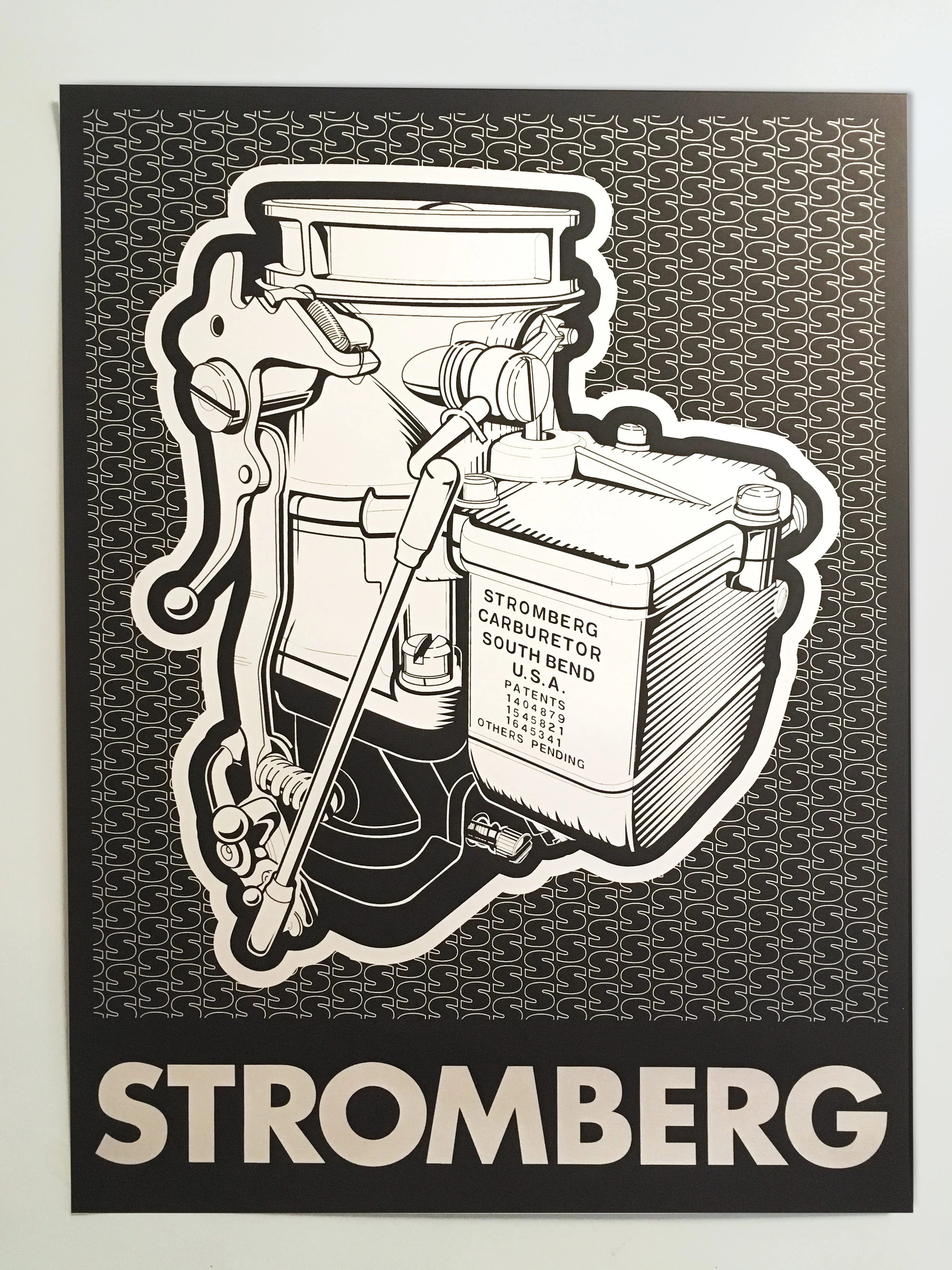 STROMBERG at MIDNIGHT 18"X24" poster