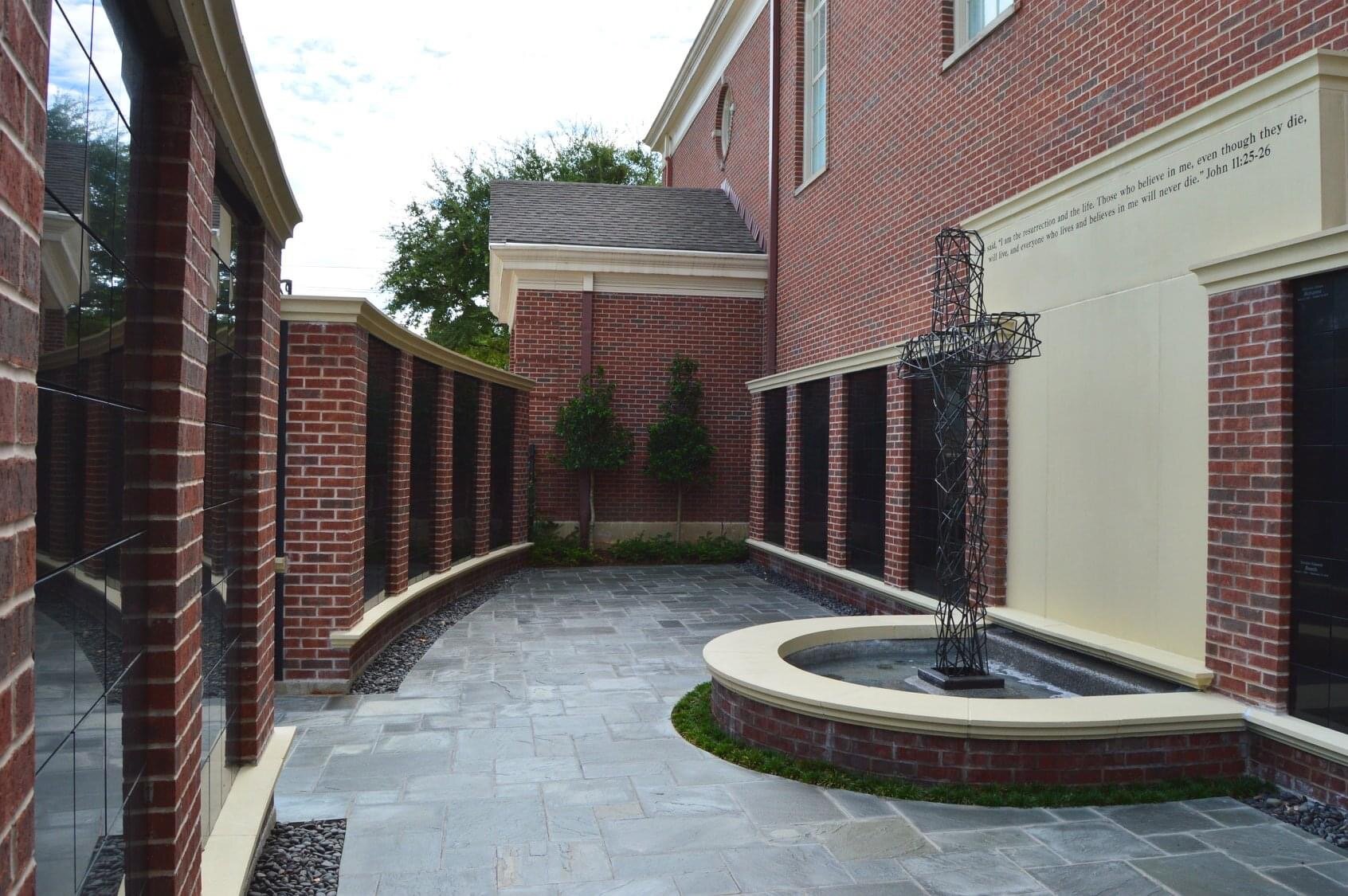 Custer Road UMC Church Columbarium 