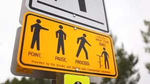 Crosswalk Safety //  Point.Pause.Proceed.