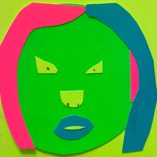 Art Club Neon Portraits