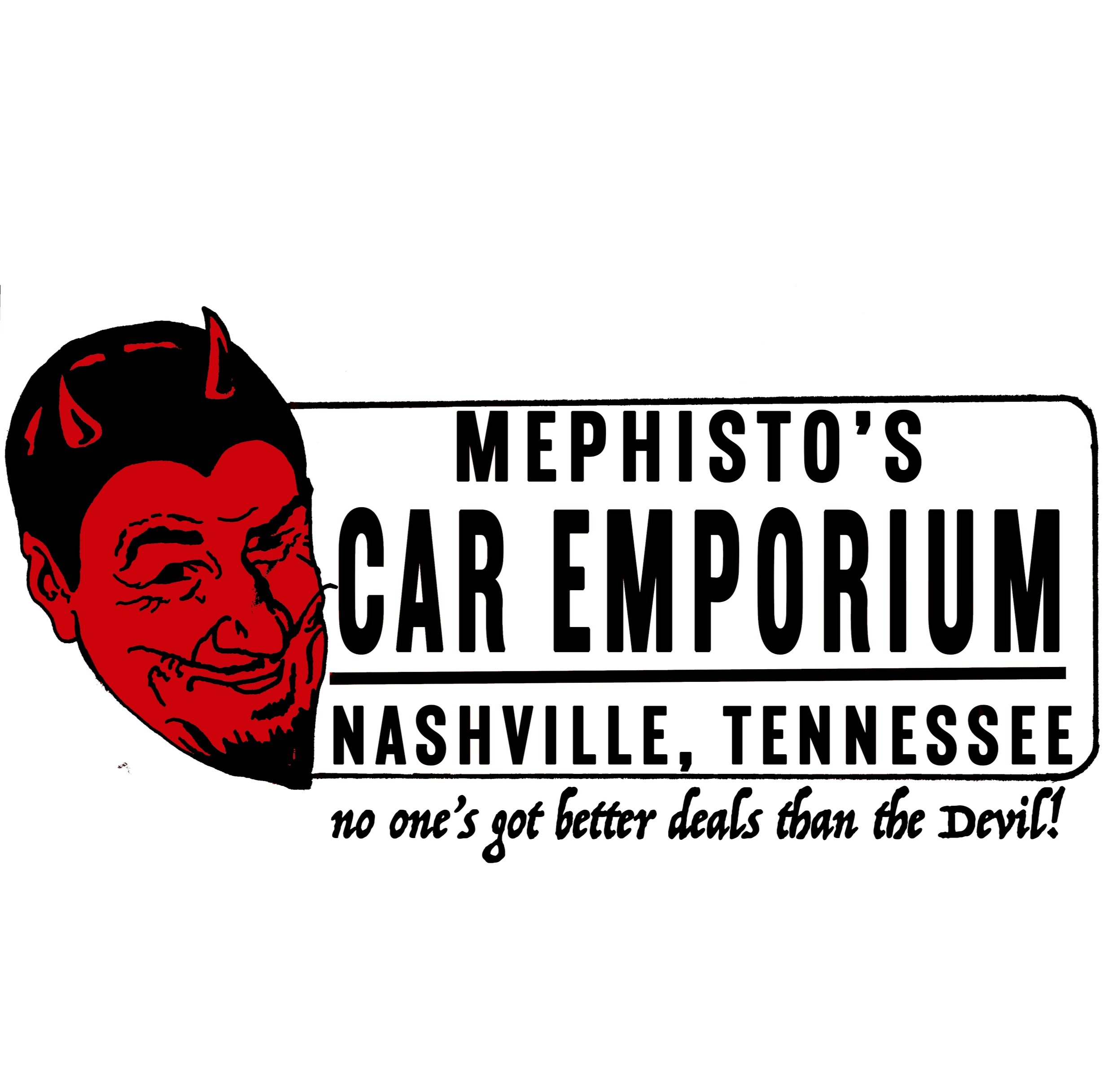 Mephisto's Car Emporium Sticker