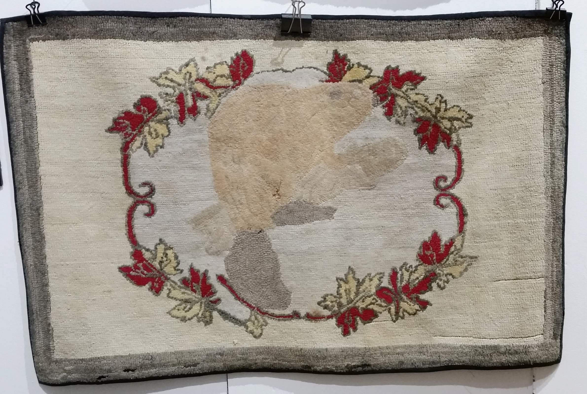 Beaver with Maple Leaves. Artist unknown.