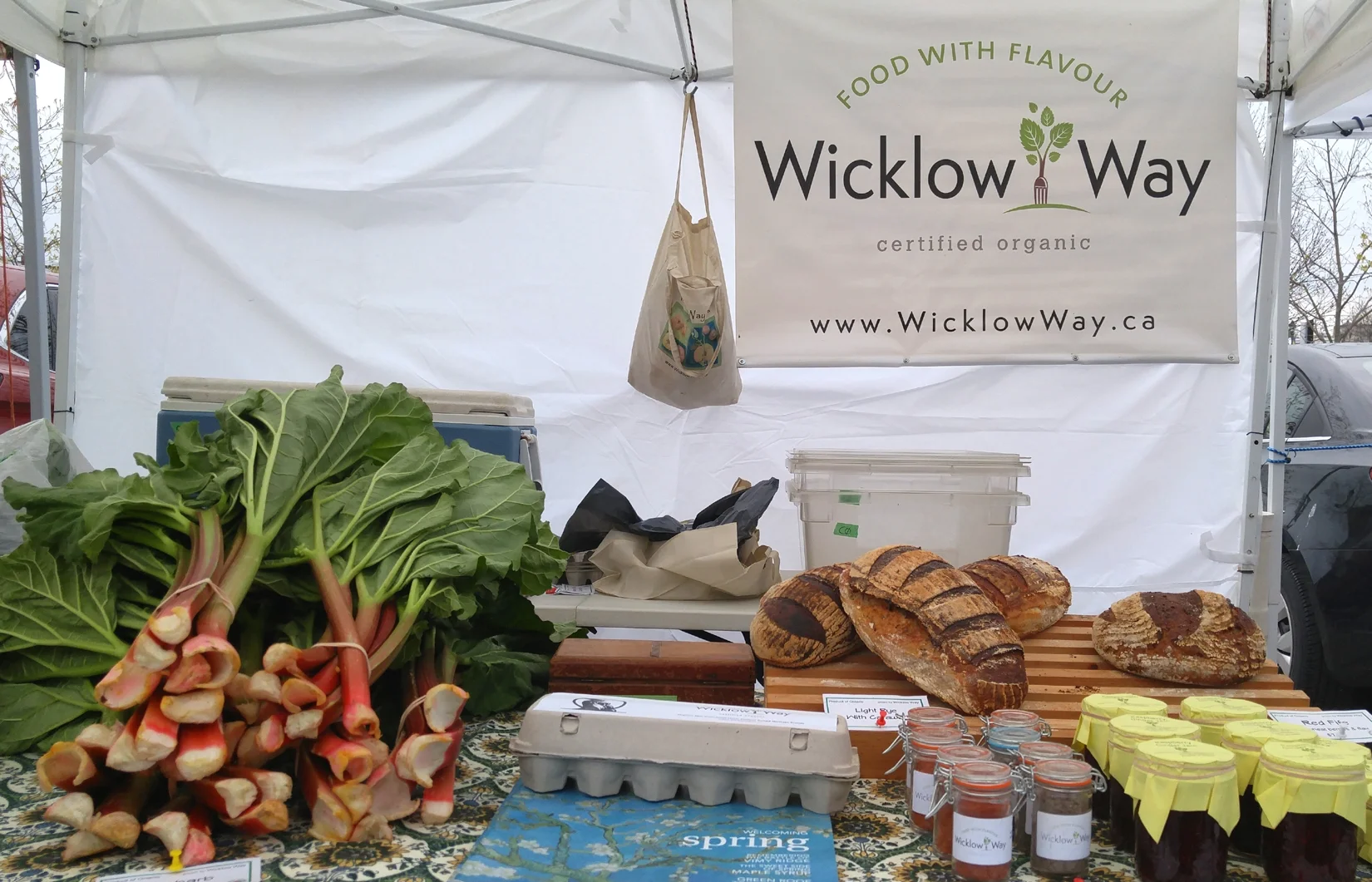 Some of the wonderful offerings of Wicklow Way Farm.