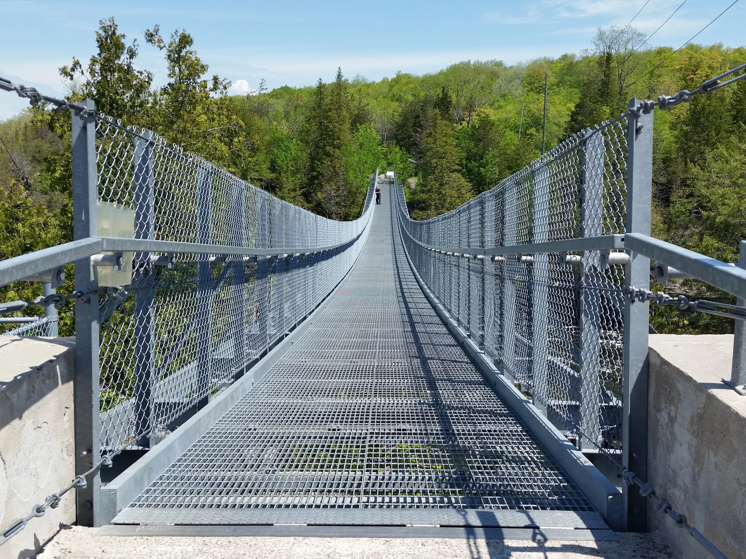 The Ranney Gorge Suspension Bridge