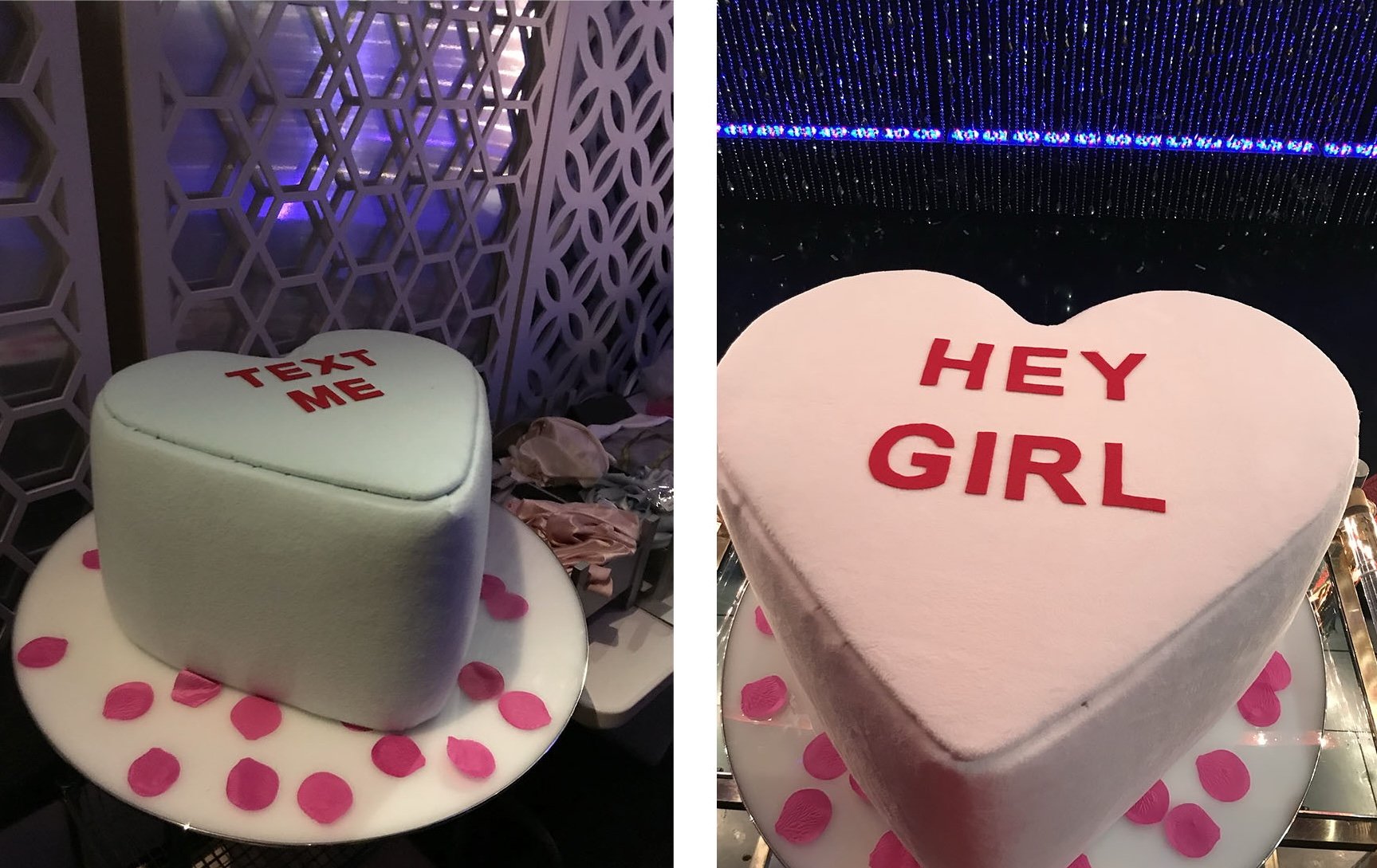  My coworker and friend, Stacy and I worked on these incredible bottomless boxes for a Valentines segment. We used foam core, super soft fleece and fiberfill and I still think about them sometimes… 