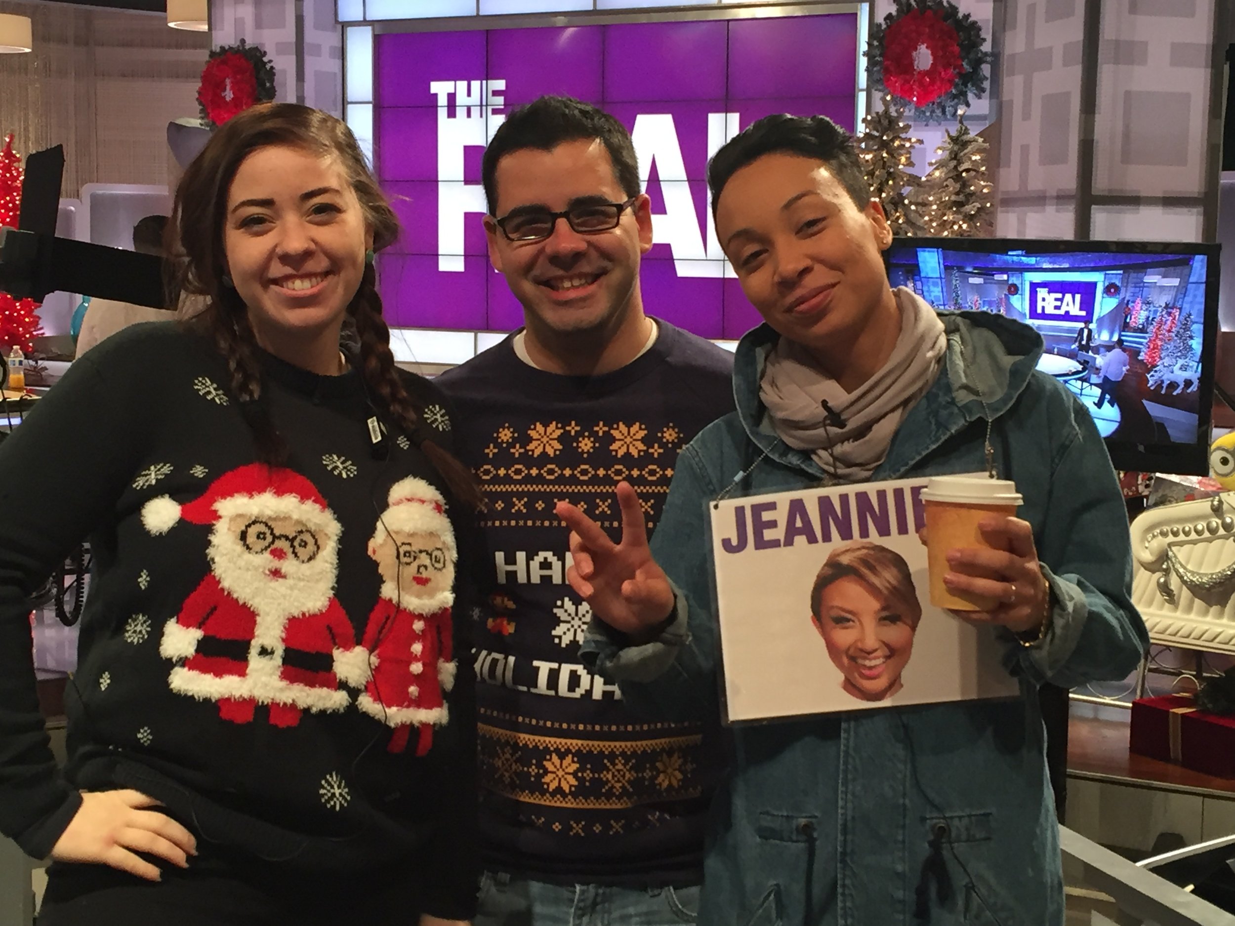  Christmas sweaters with my friends Arnold &amp; Carly. I later went on the photograph Arnold’s wedding in Houston and now we have sons 5 months apart! 