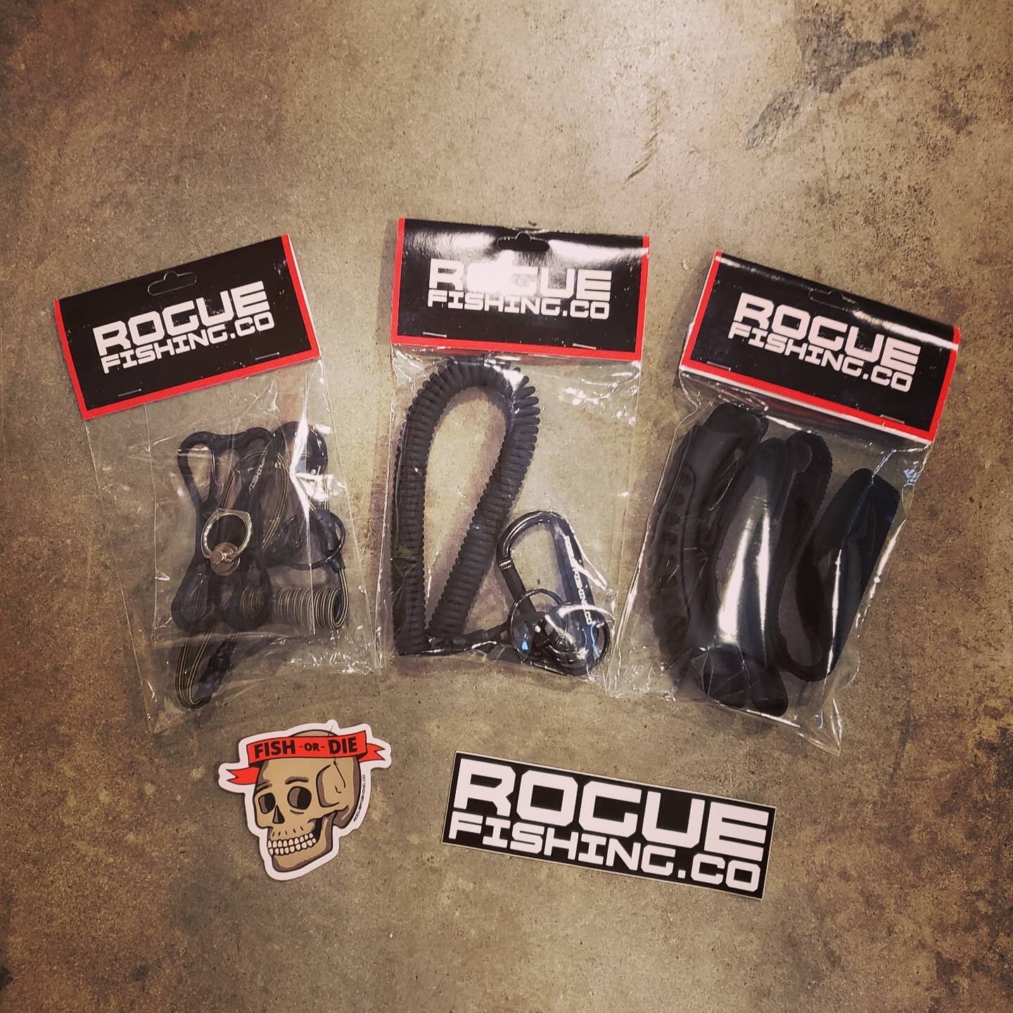 Leash it or lose it! We have you covered with @roguefishingco now in the shop. #westbrooksupplyco #thisphonetetherisfire