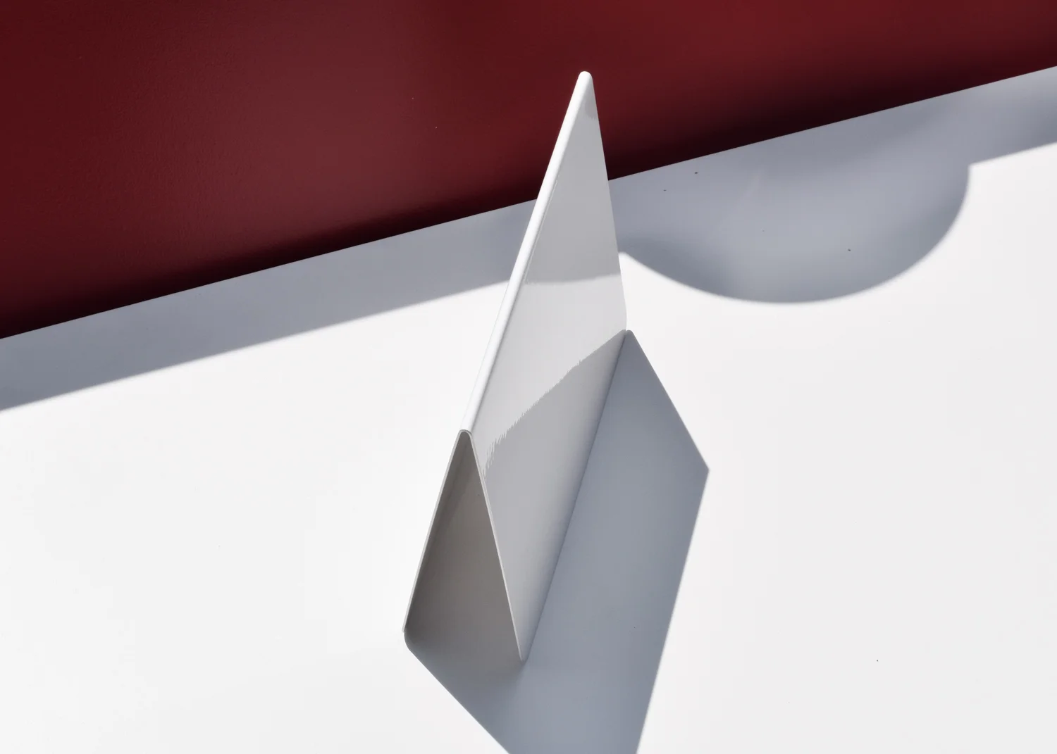 This That's Upright Bookmark in white.