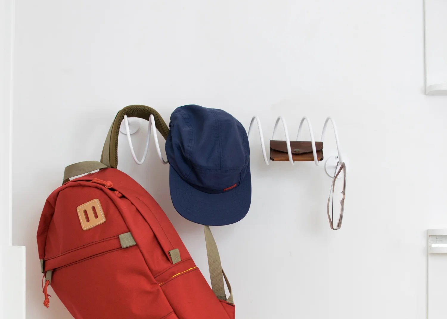 This That's Corkscrew Wall Hook holding almost anything.