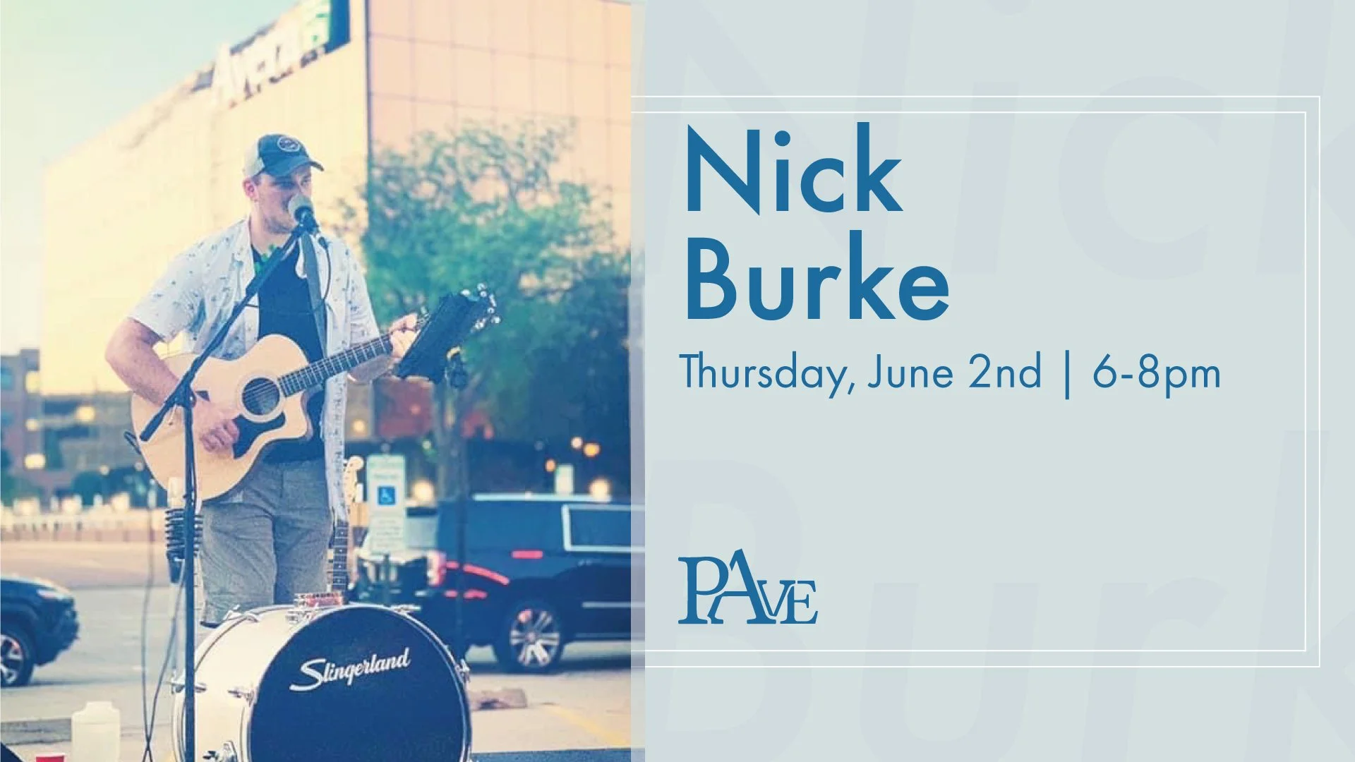 Nick Burke - Live at PAve