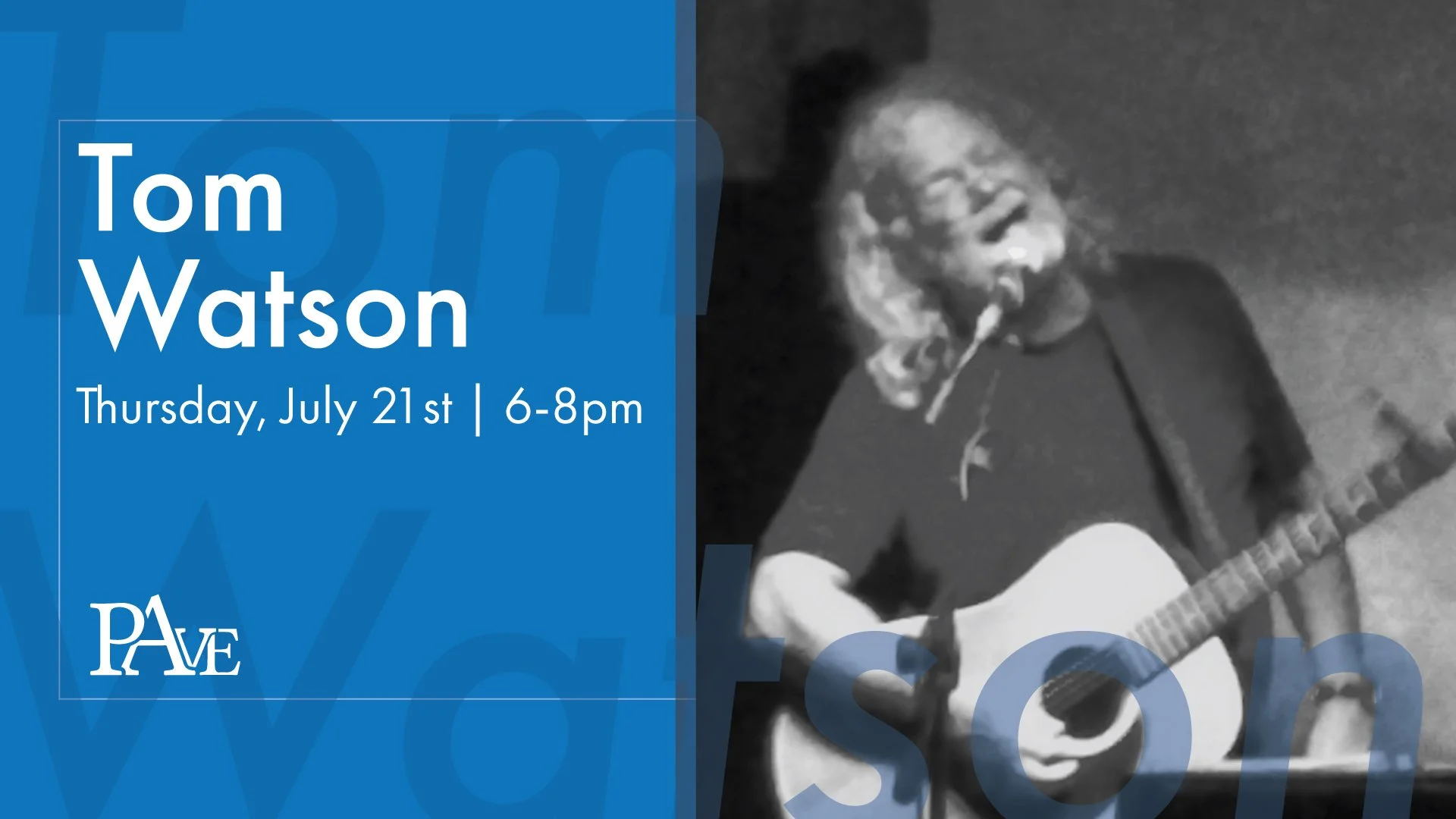 Tom Watson - Live at PAve