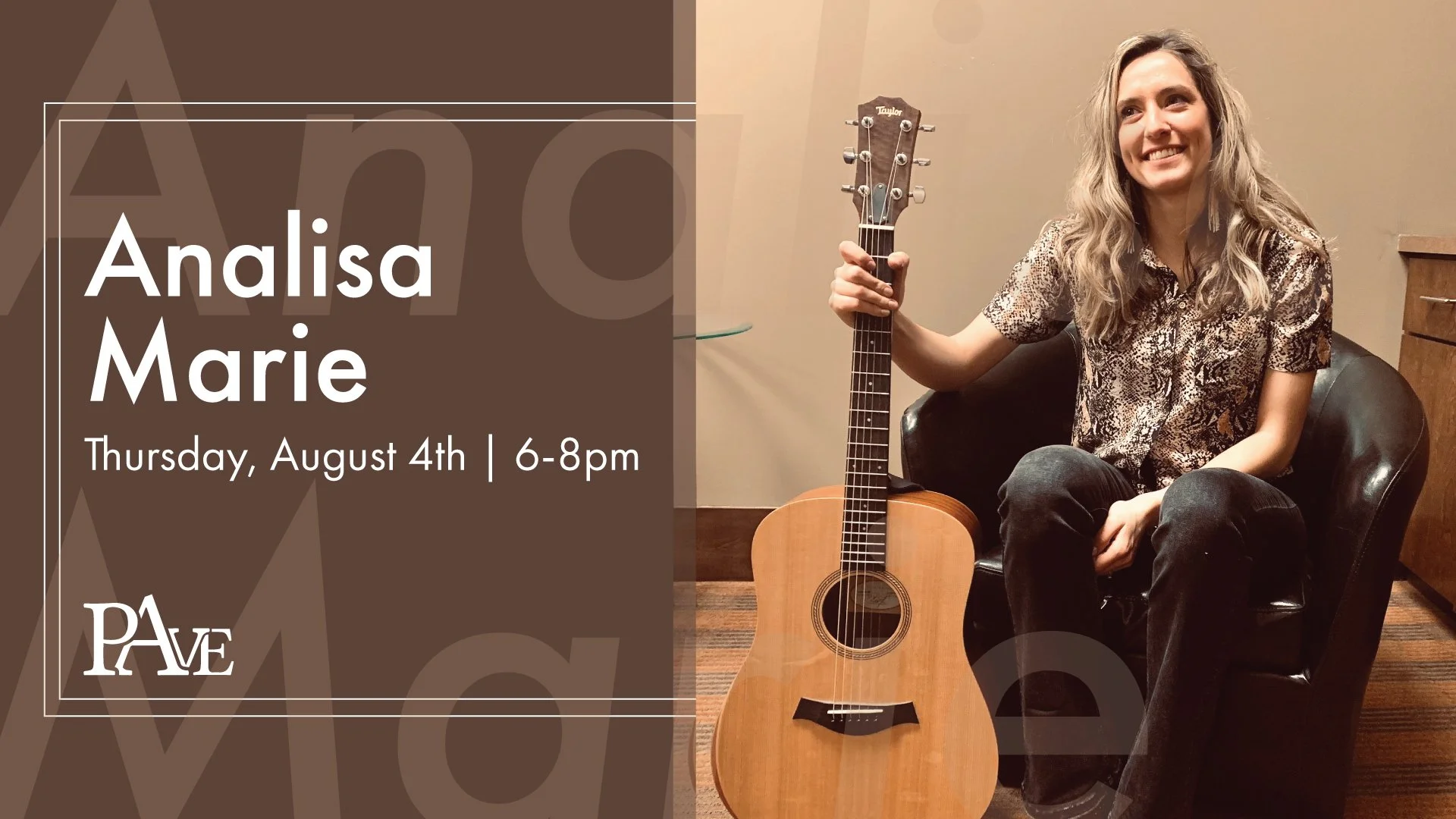 Analisa Marie - Live at PAve