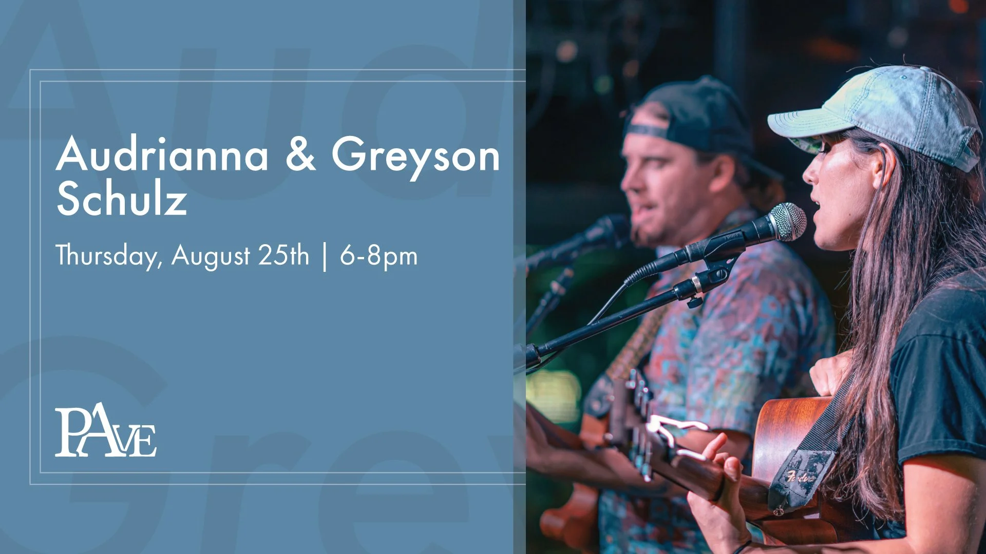 Audrianna &amp; Greyson Schulz - Live at PAve