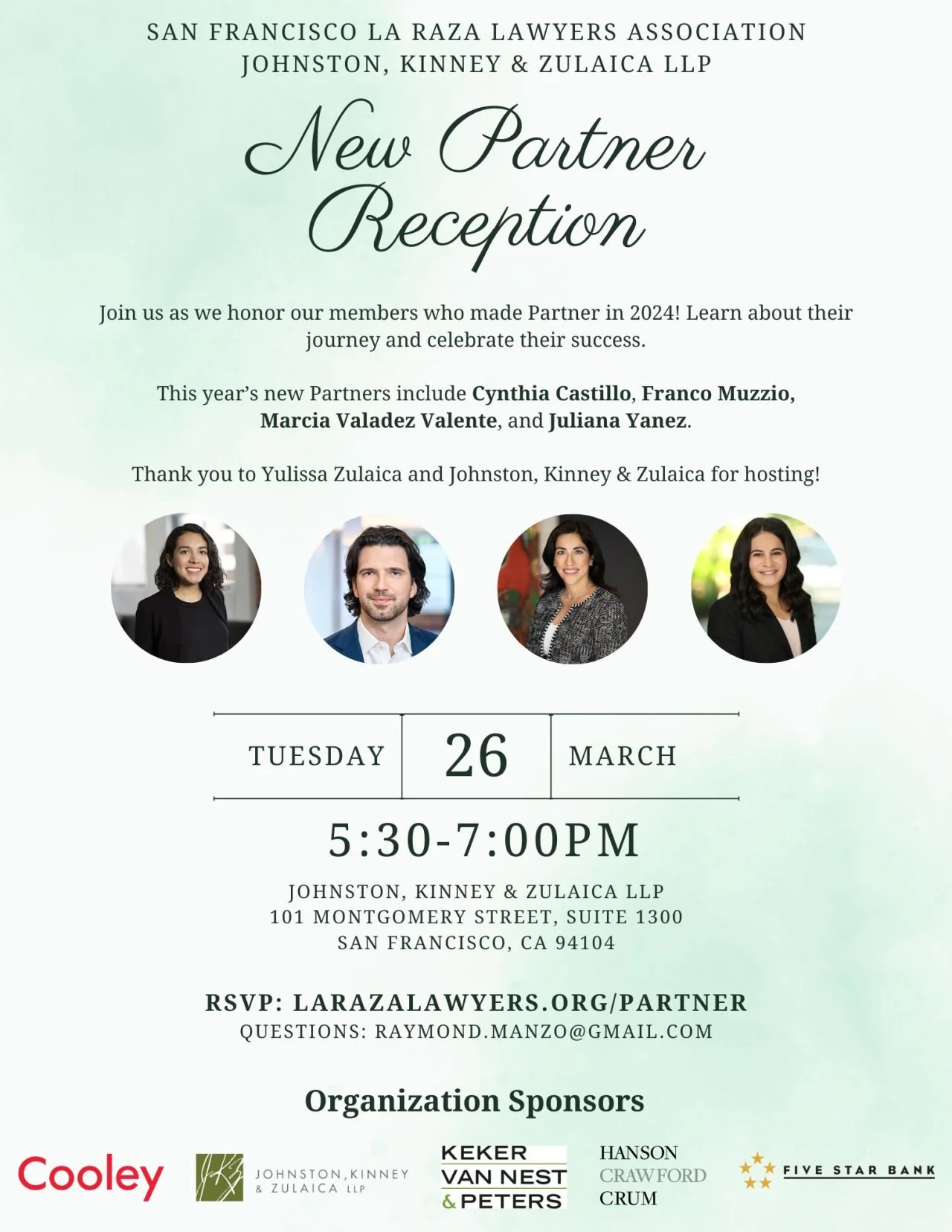 New Partner Reception