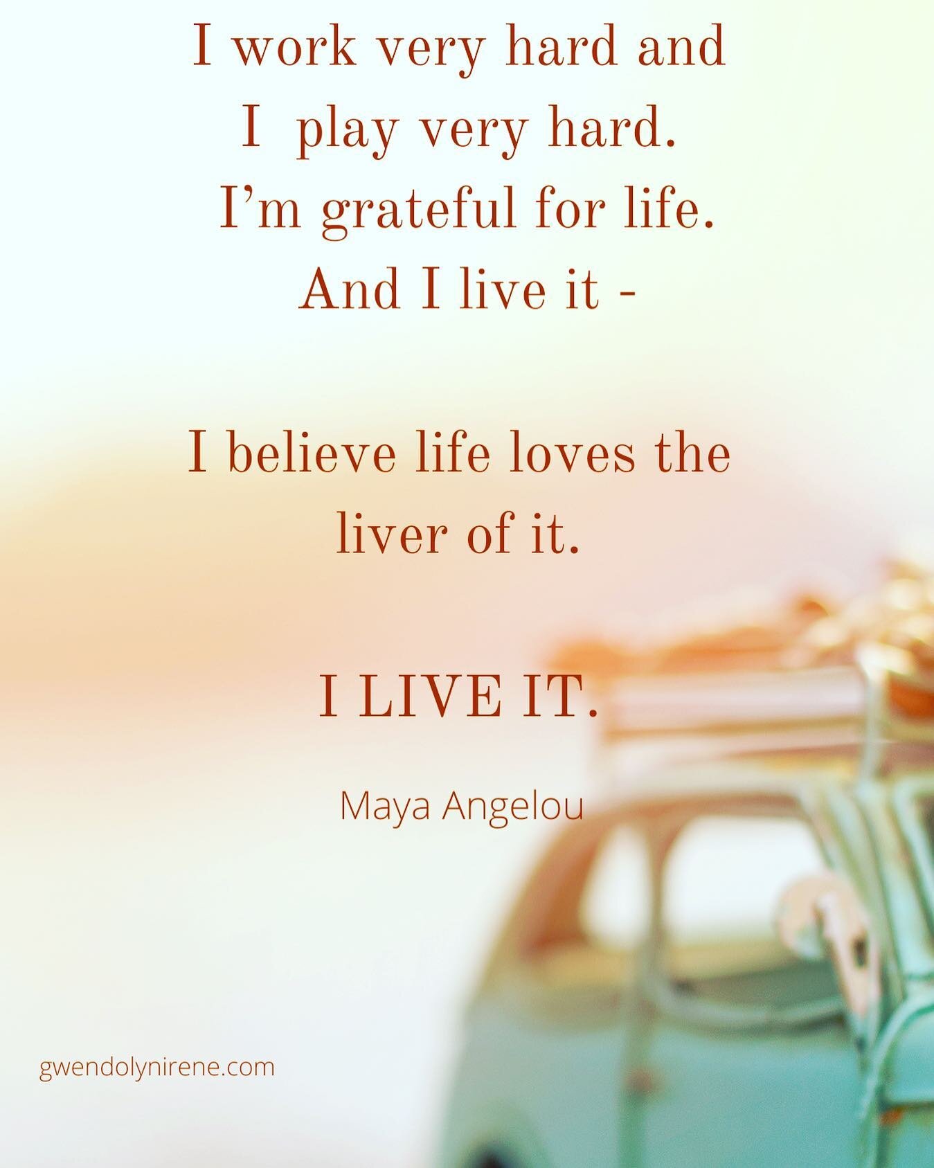 Learning to live life can be hard, but not impossible. 

Take time to drink hot tea from a breakable mug. 

Wander through bookstores. 

Laugh with your kids. 

Fill up your passport. 

Hold hands with the one you love. 

Play in the ocean. 

Dance i