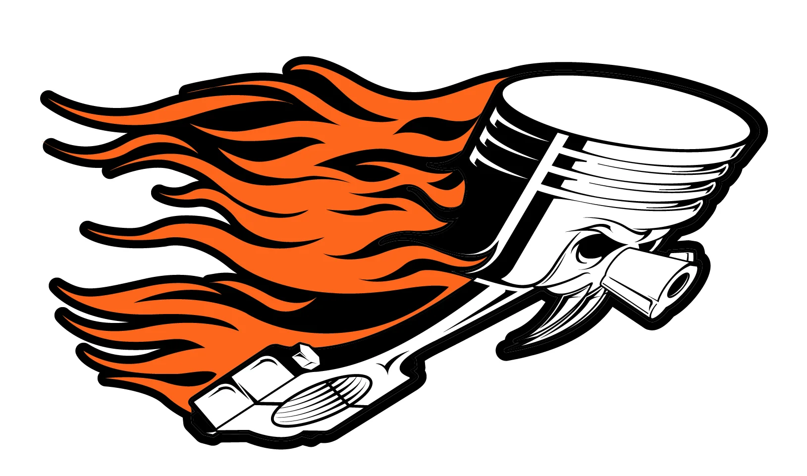 Flaming Piston Pistol