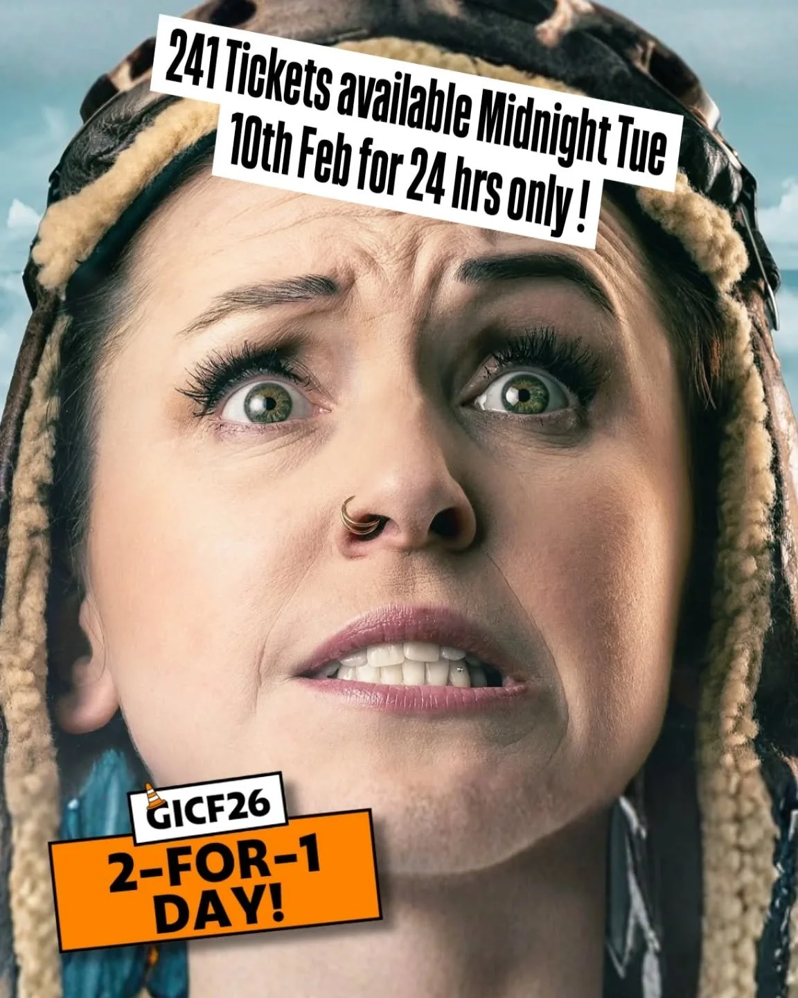 241 Day!! Use Code:  TWOFUR2026 from Midnight Tue 10th Feb !! 241 tickets  my show "Yer Ma's a Rocket" available on @glasgowcomedy website LINK IN BIO

#WHATSONGLASGOW #glasgowcomedy #scottiahcomedian #funnywomen #glasgowevents
