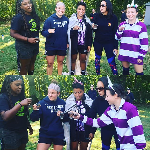 We didn’t win yesterday but we saw some great efforts out there on the pitch by these ladies who were named Player of the Match #keepupthegoodwork #playerofthematch #workrate #doinbigthings #womensrugby