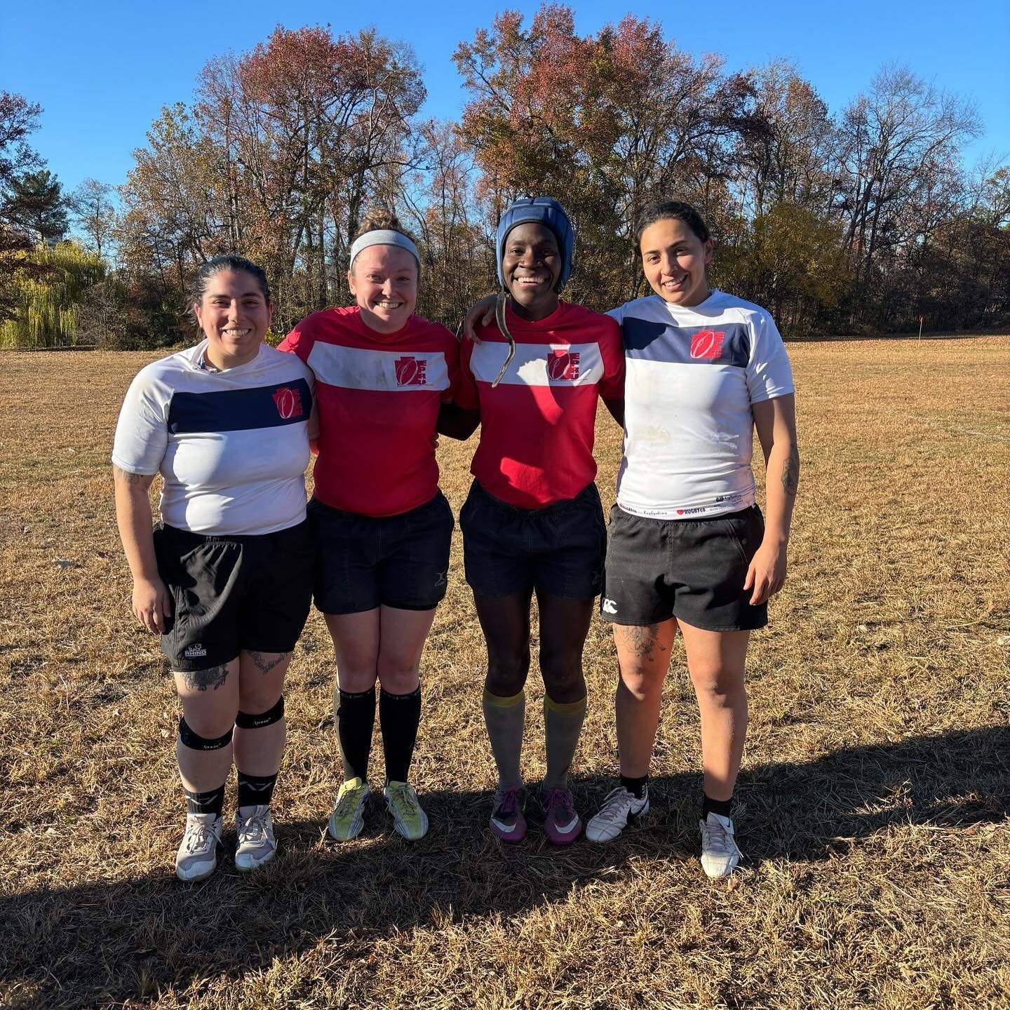A busy weekend for Phoenixville White Horse. Emily, Lyndsey, Maggie, &amp; Susi spent Saturday representing Phoenixville on the @eastpennrugby &lsquo;s Red &amp; White Game. While those 4 took the field, Jess, Cutler, Tex, Averie, Casey, Lindsey, Cas