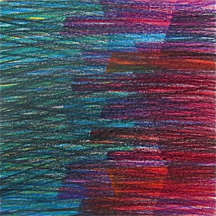 Brittle Passage , 2013 Prismacolor on Paper 6.5” x 7”