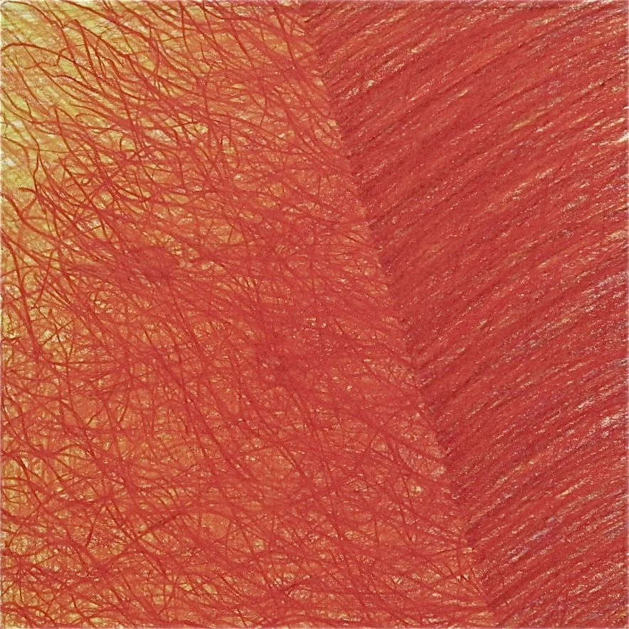 Pulsation , 2013 Prismacolor on Art Board 7.5” x 7.5”