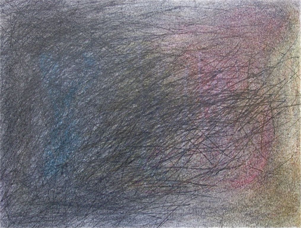    Not So Fast  , 2014 Graphite &amp; Oil Pastel on Paper 19” x 12” 