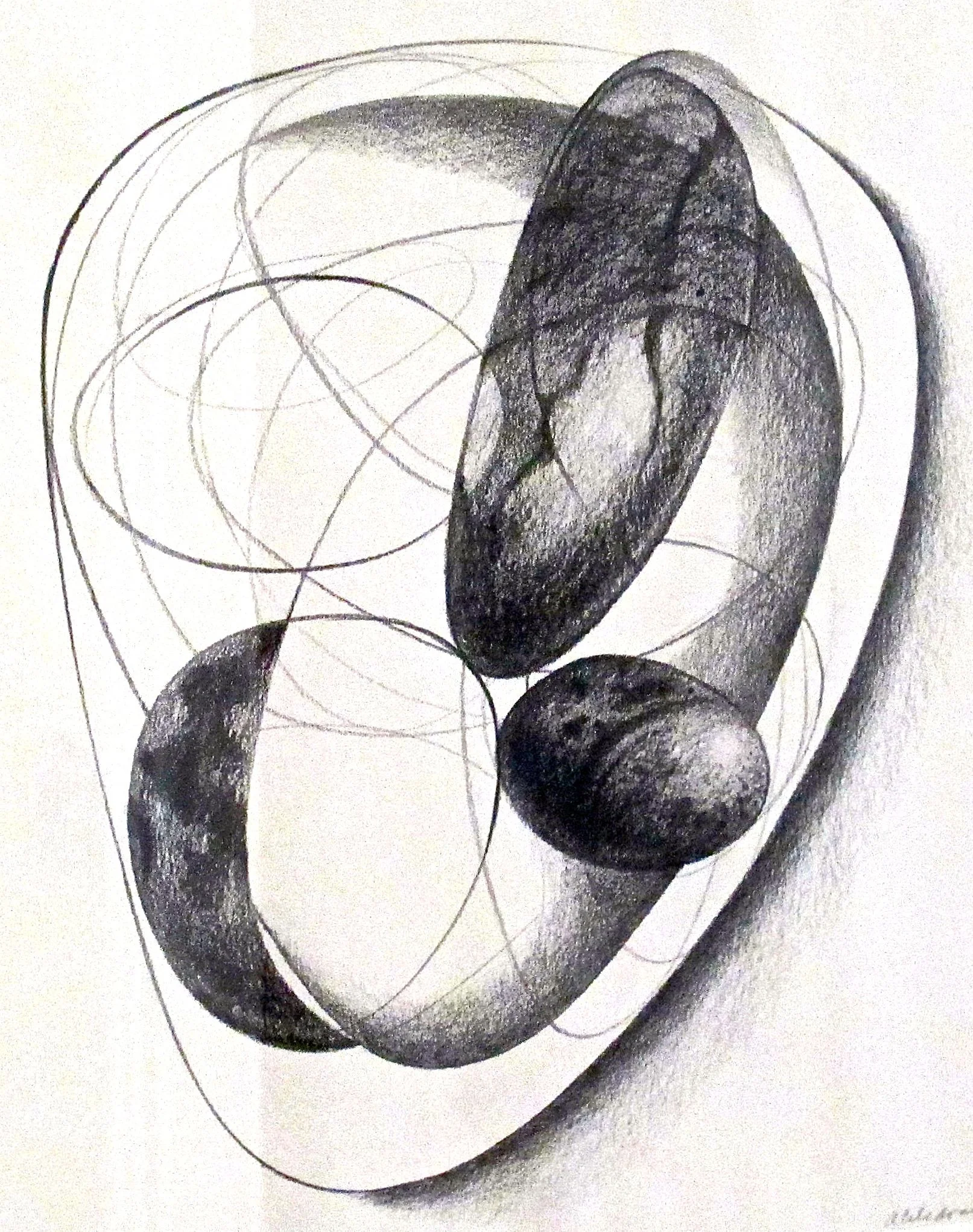 Reunion I , 2012 Graphite on Paper 11” x 14”