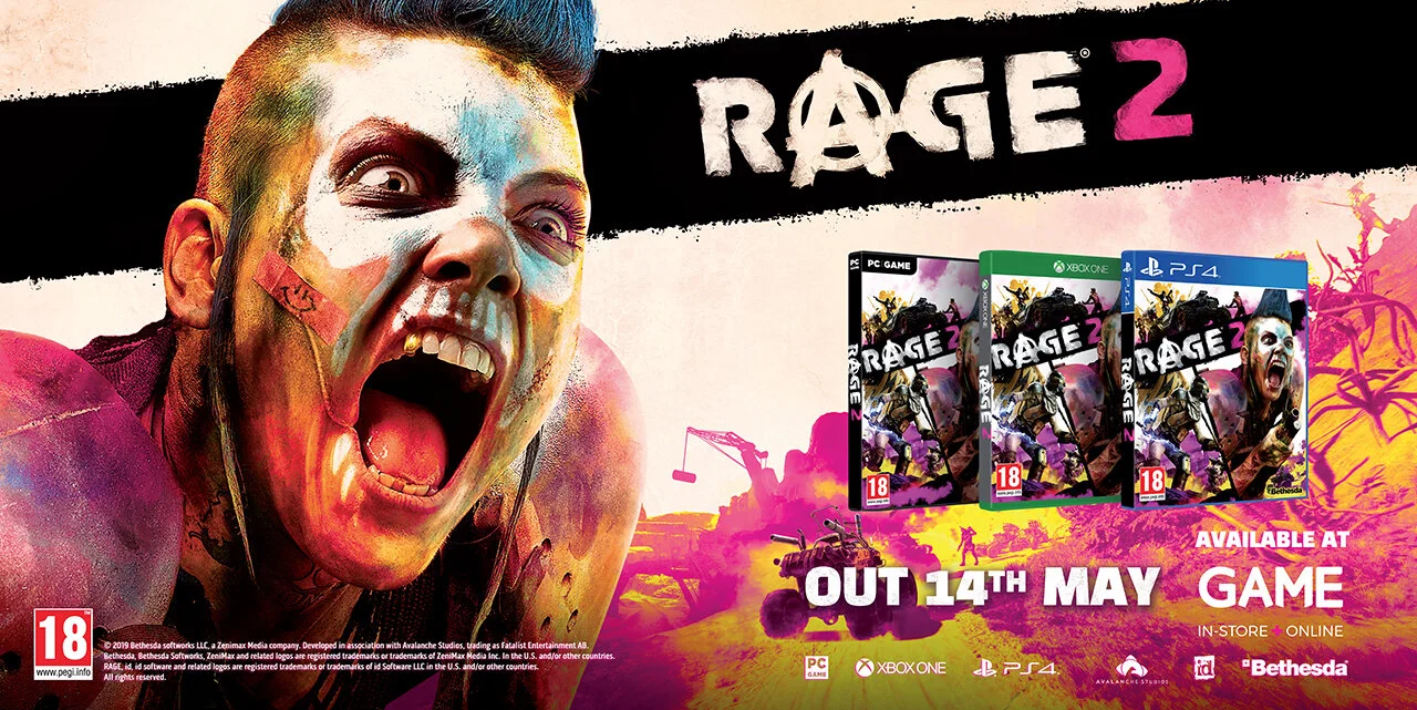 Rage 2 Face Mask 'Goon Graffiti' – Stylische Maske Oder Schal
