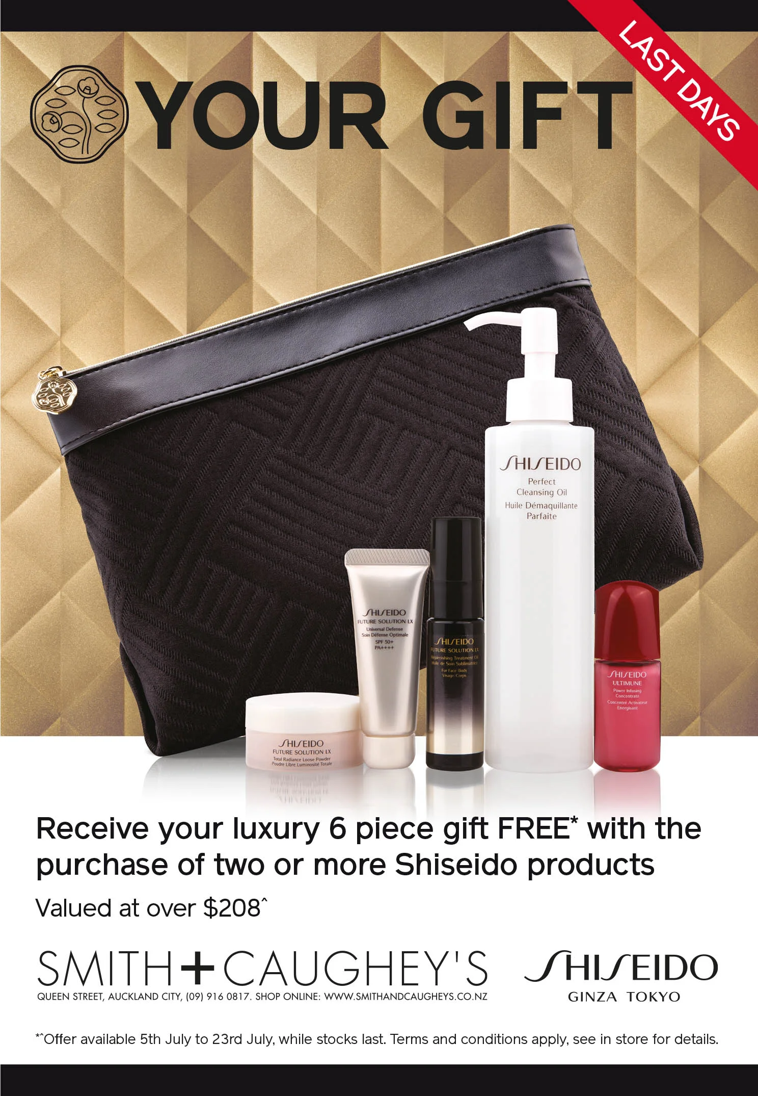 Smith &amp; Caughey's NZH Viva 1/4 page Advertisement 19.07.17