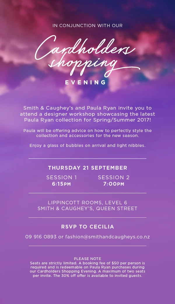 EMAIL | PAULA RYAN WORKSHOP